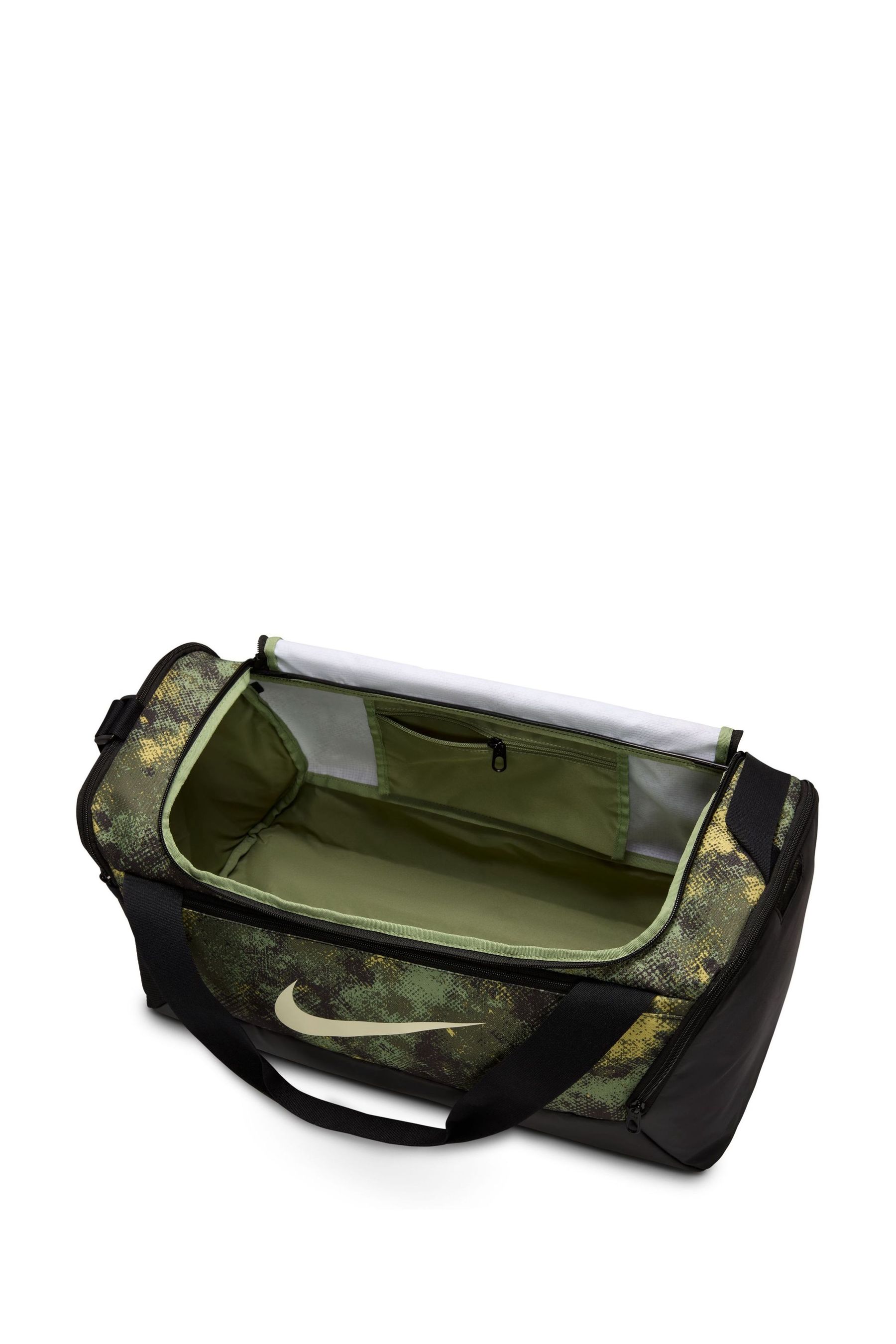 Buy Nike Green Small Brasilia Duffel Bag 41L from Next Luxembourg