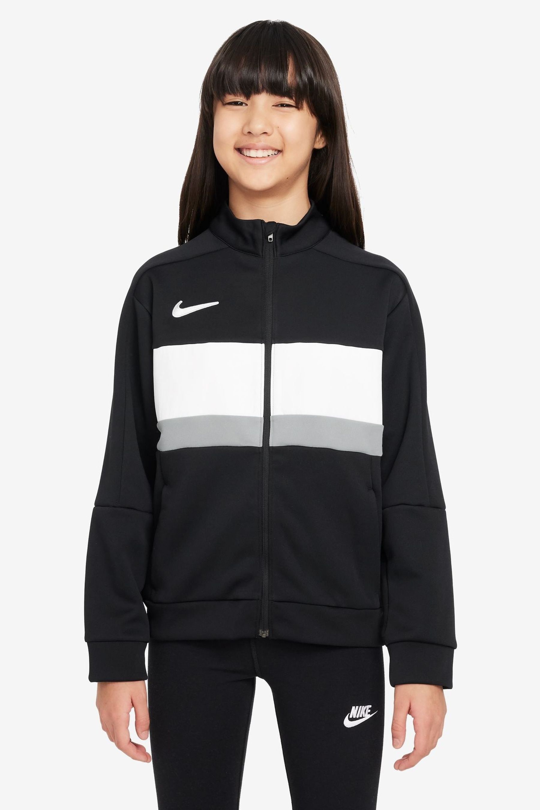 Womens nike black jacket discount