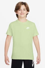 Nike Lime Green Sportswear T-Shirt - Image 1 of 3
