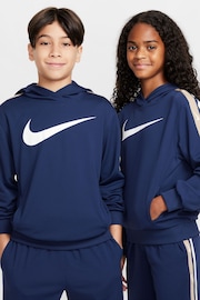 Nike Midnight Navy Sportswear Club+ Overhead Hoodie - Image 2 of 8