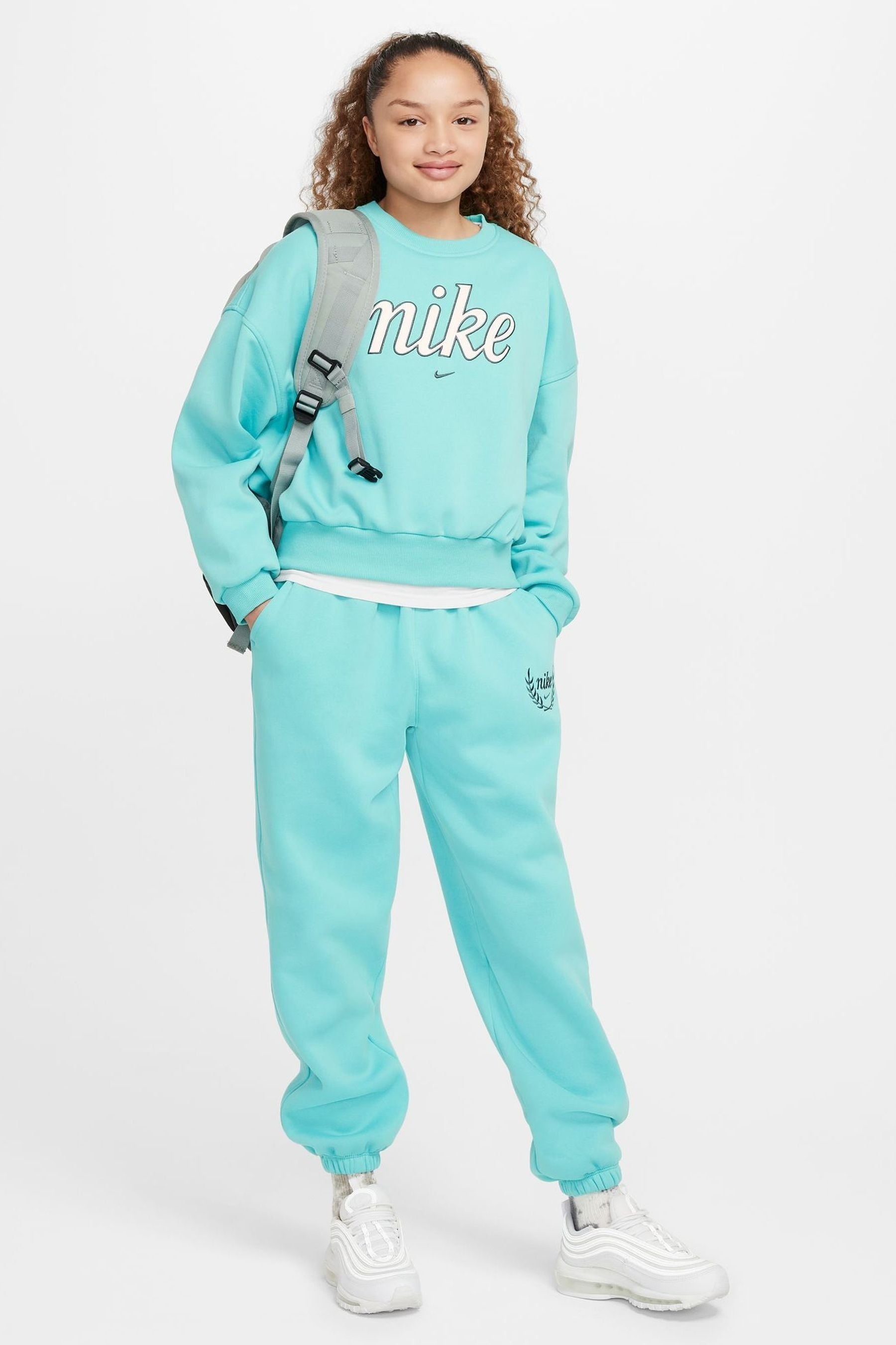Mint green nike tracksuit online
