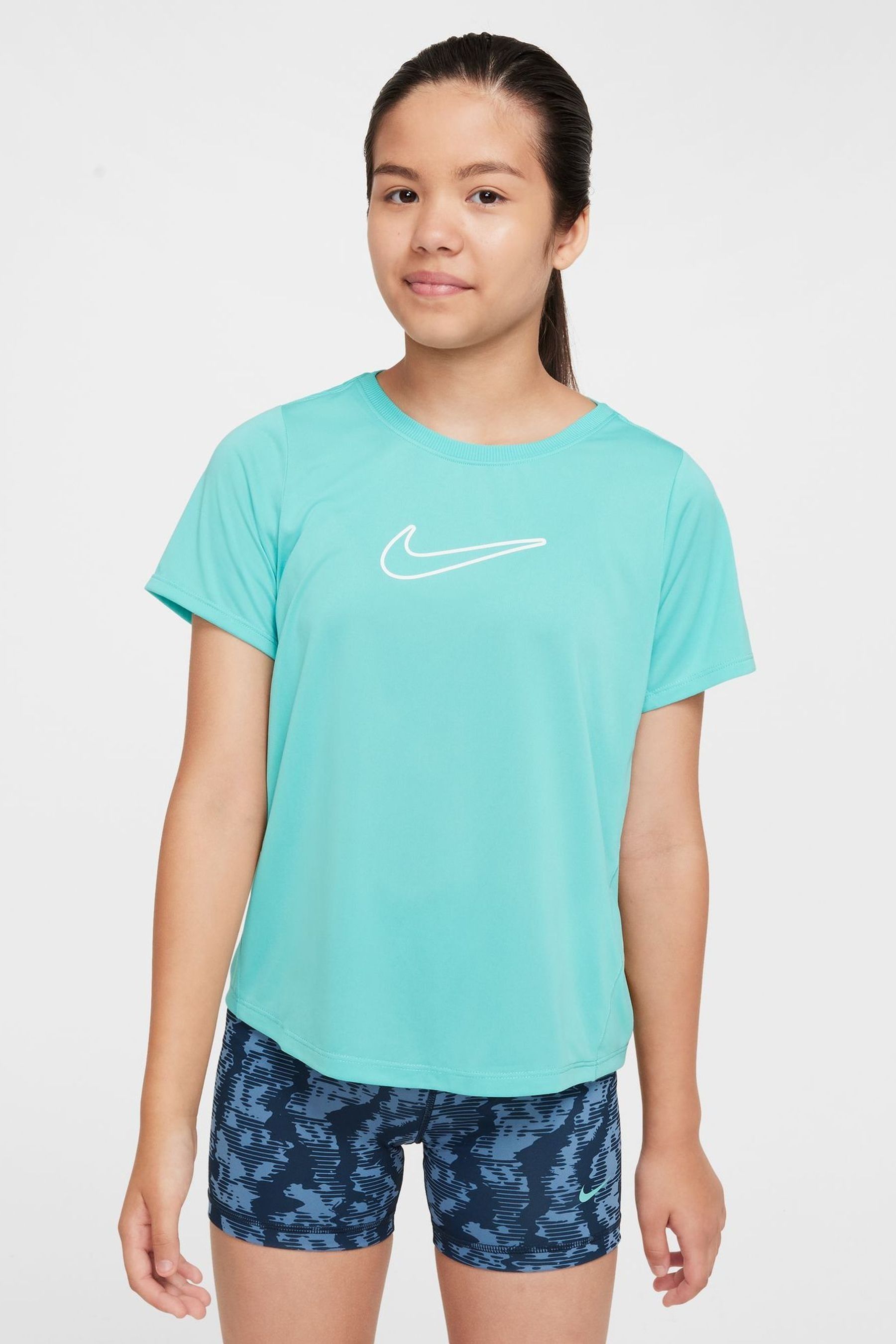 Blue and green nike shirt sales