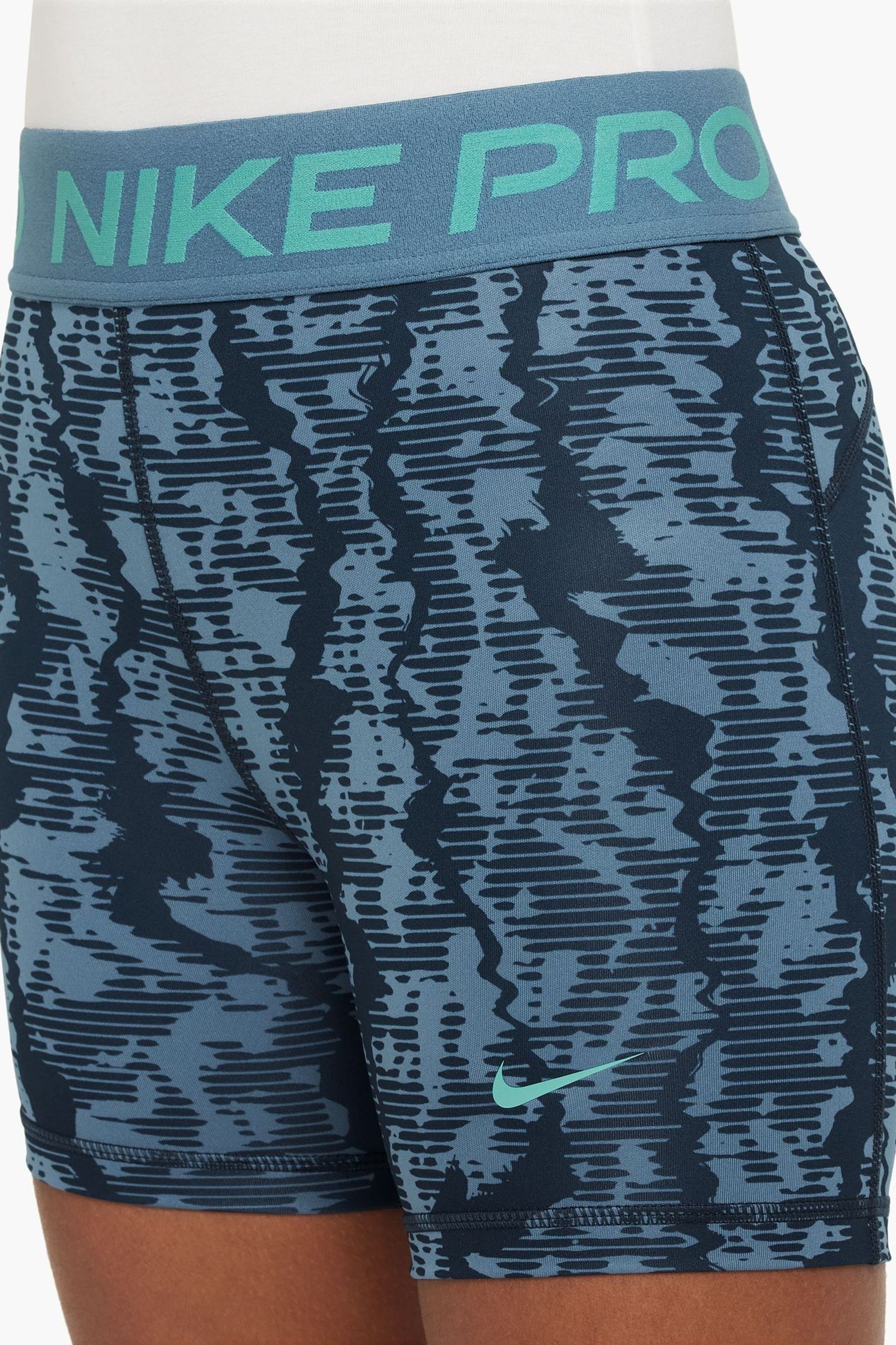 Buy Nike Blue Print Pro 3 Inch Dri FIT Shorts from the Next UK online shop
