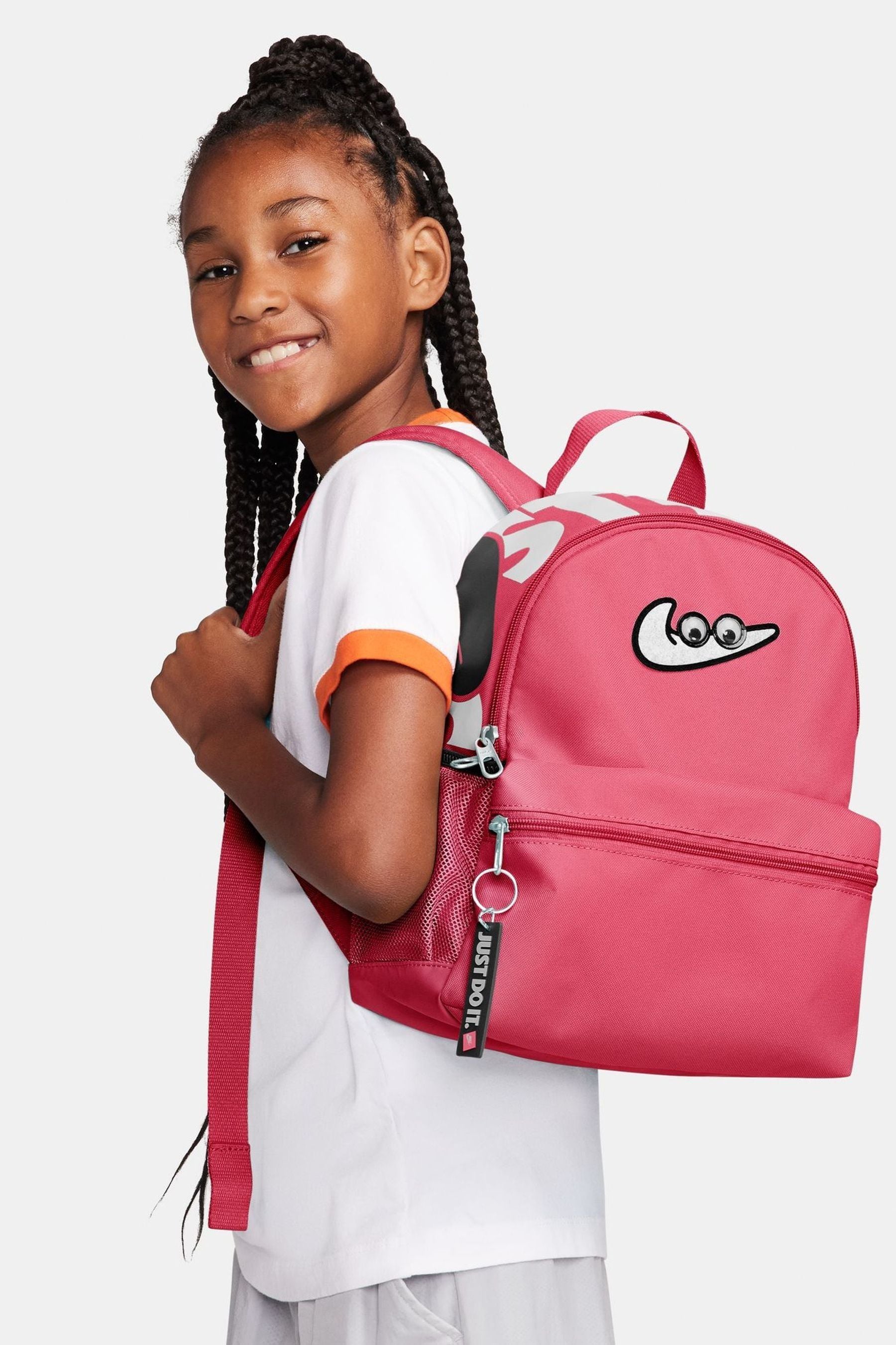 Buy Nike Pink Kids Brasilia JDI Mini Backpack 11L from Next Ireland