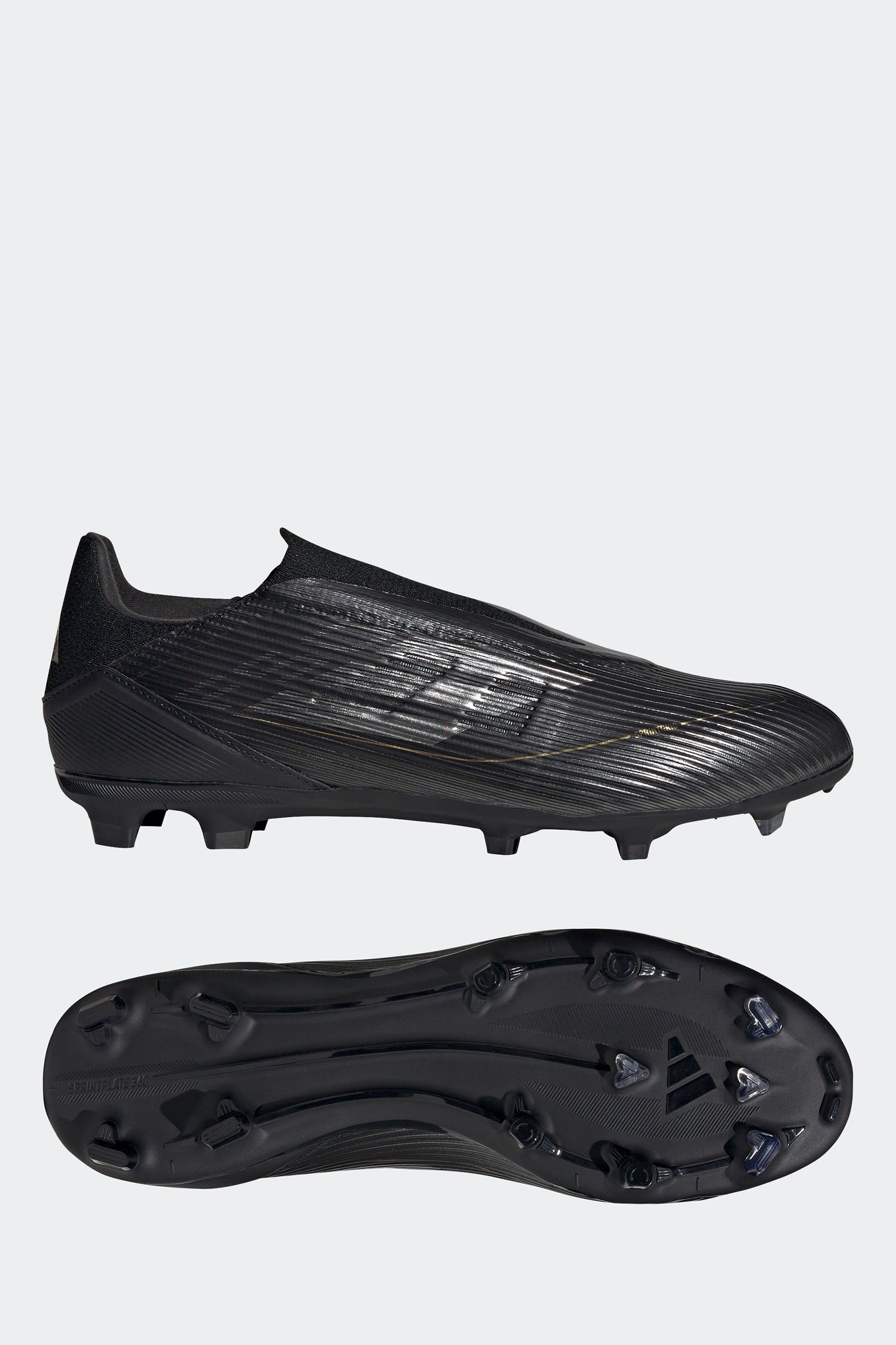 Black and gold nemeziz top