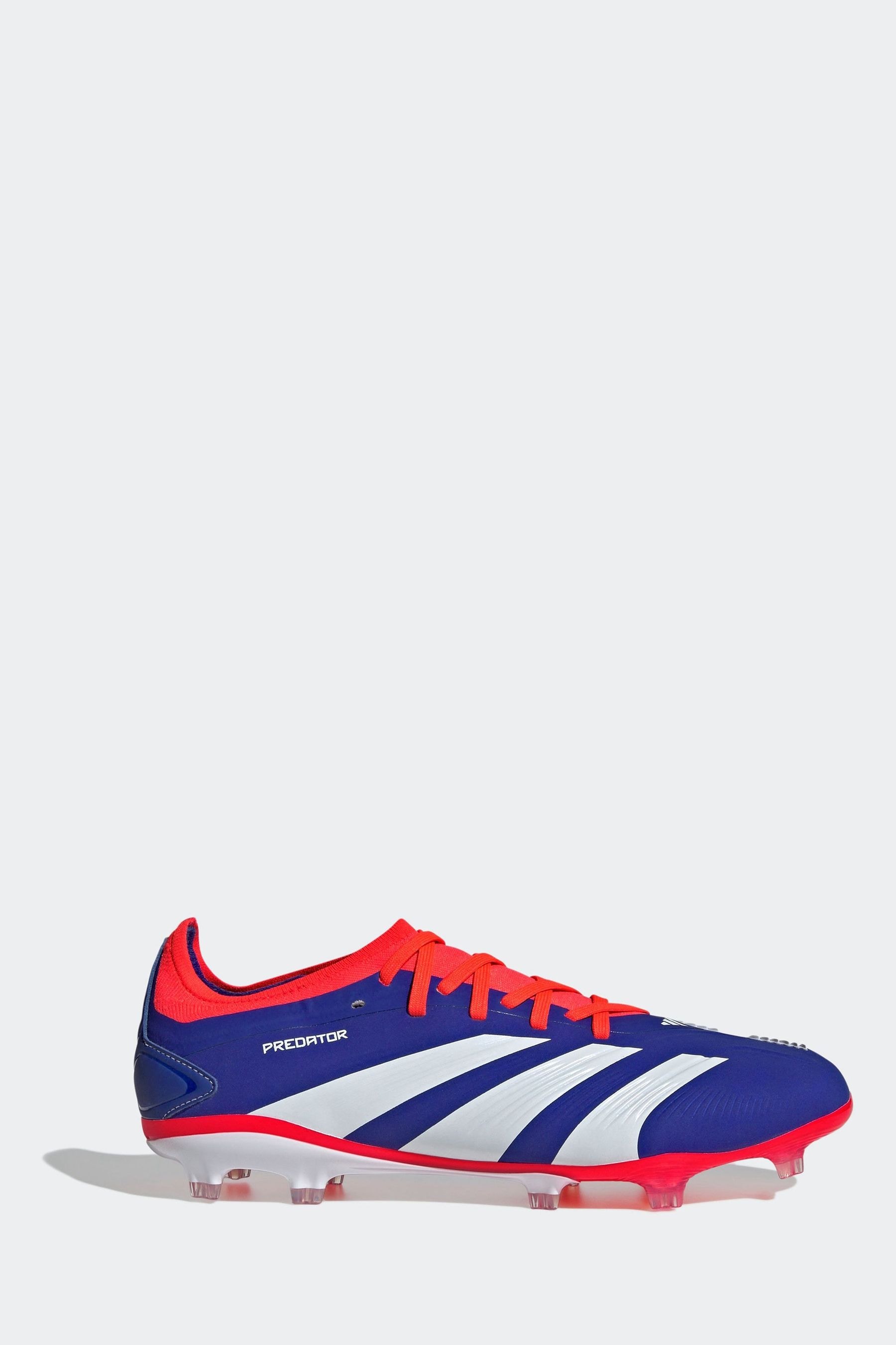 Blue and white predators store