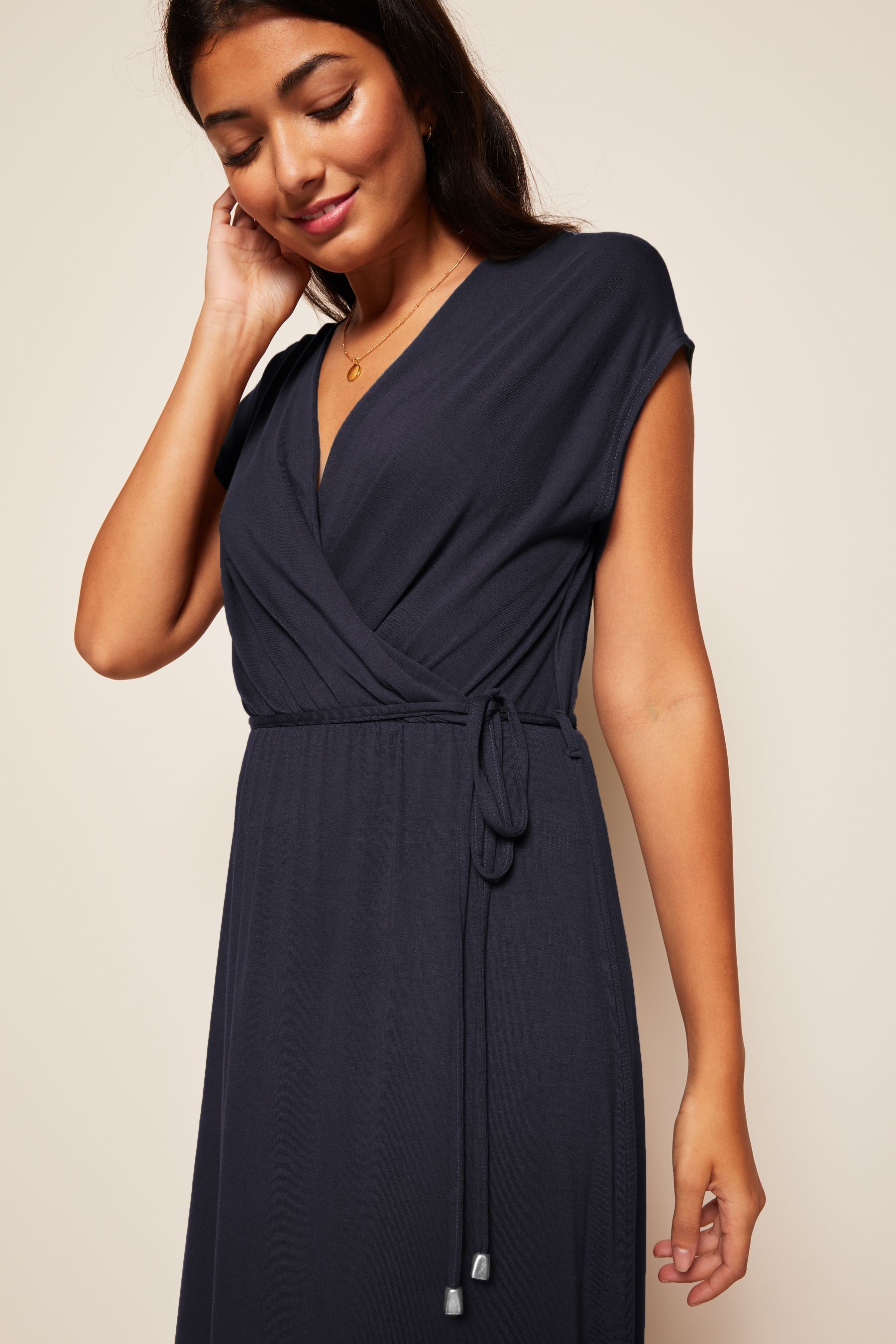 Petite short sleeve summer dresses 2025