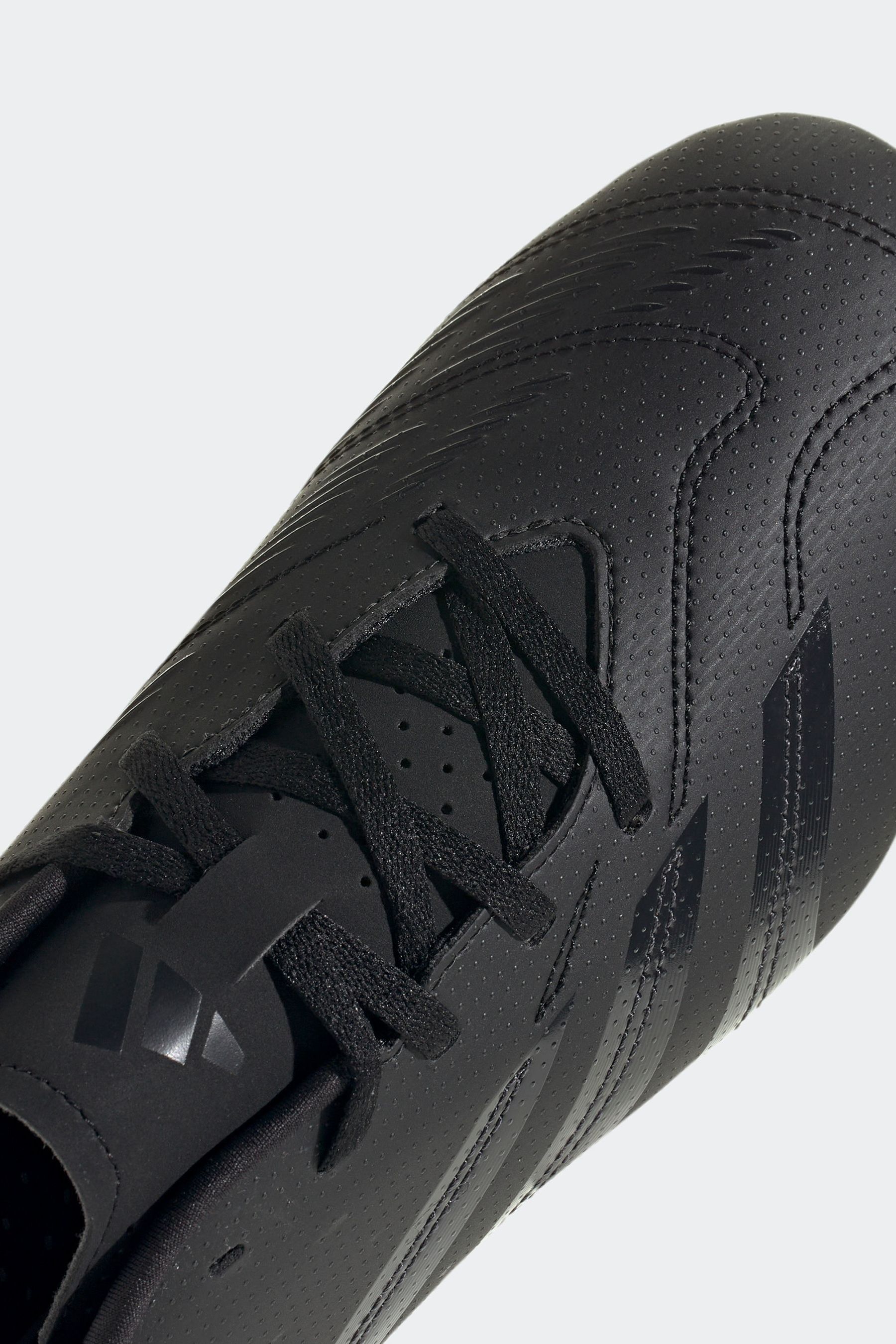 adidas Black chrome Predator 24 Club Flexible Ground Boots