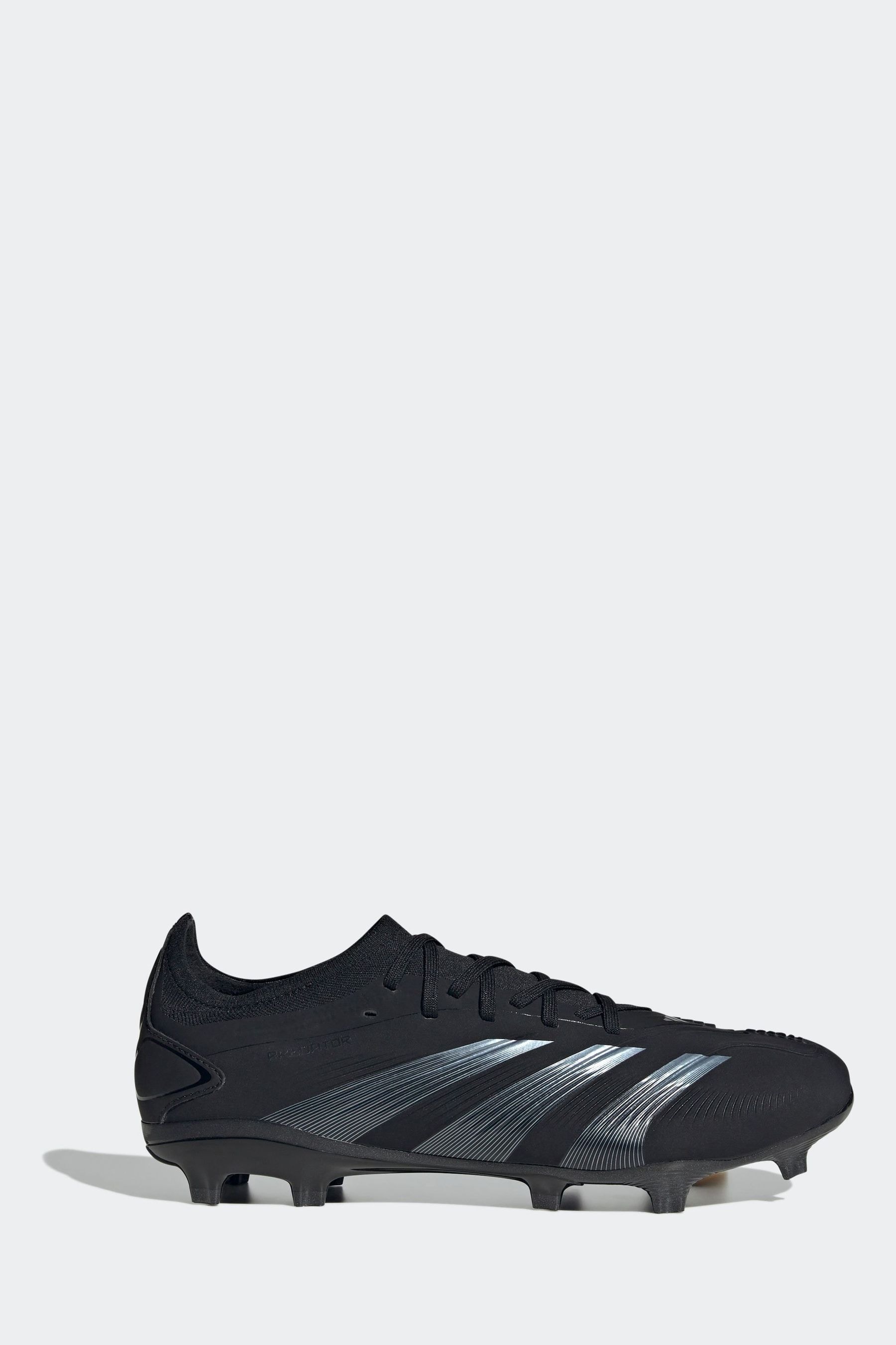 Buy adidas Black chrome Football black Predator 24 Pro Firm Ground Boots from Next Luxembourg