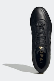 adidas Black/Gold Copa Pure 2 Club Turf Football Boots - Image 9 of 11