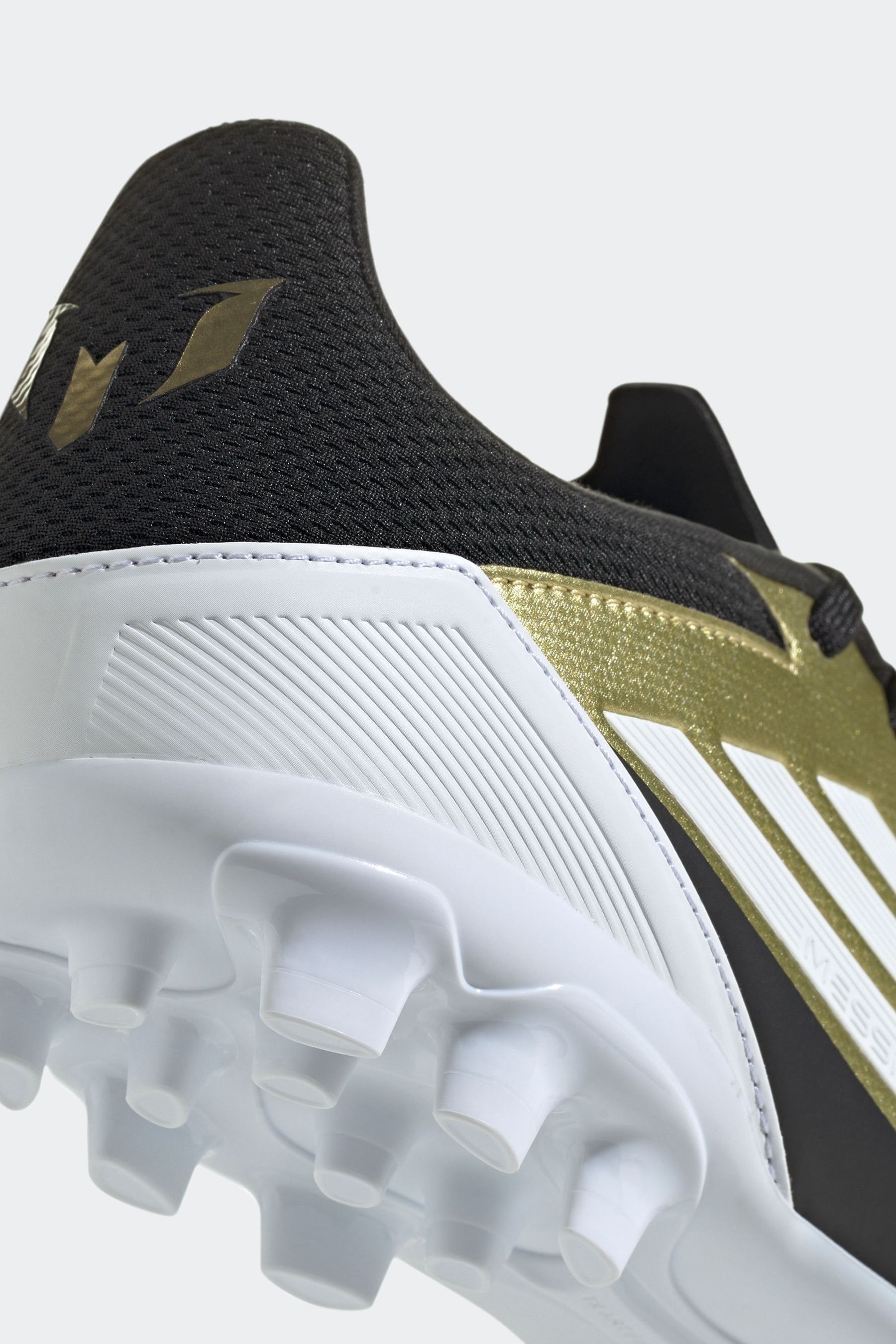 Adidas Gold White F50 League 2G 3G AG Messi Football Boots uk7eu41 Mens