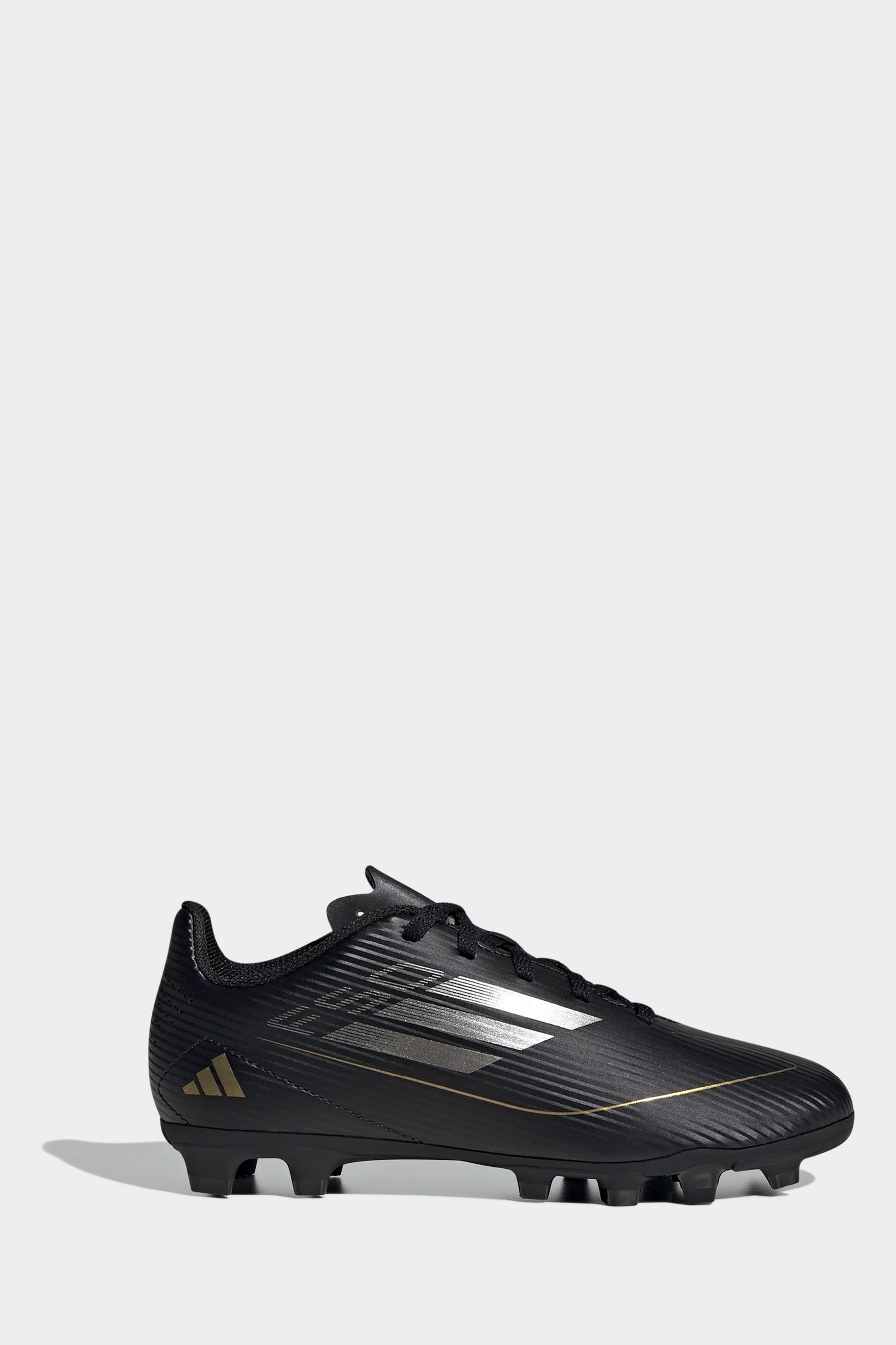 Buy adidas Black Gold F50 Kids Club Flexible Ground Football Boots from Next Luxembourg