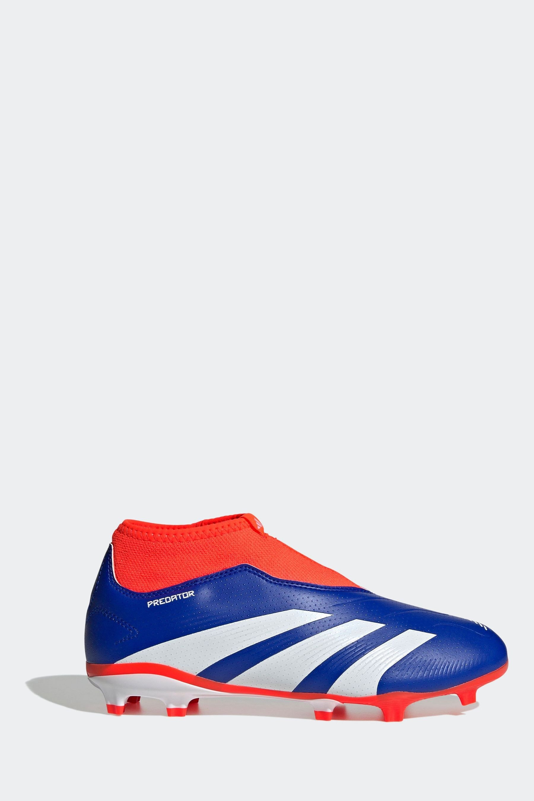 Buy adidas Blue White Predator League Laceless Firm Ground Boots Kids from Next Canada