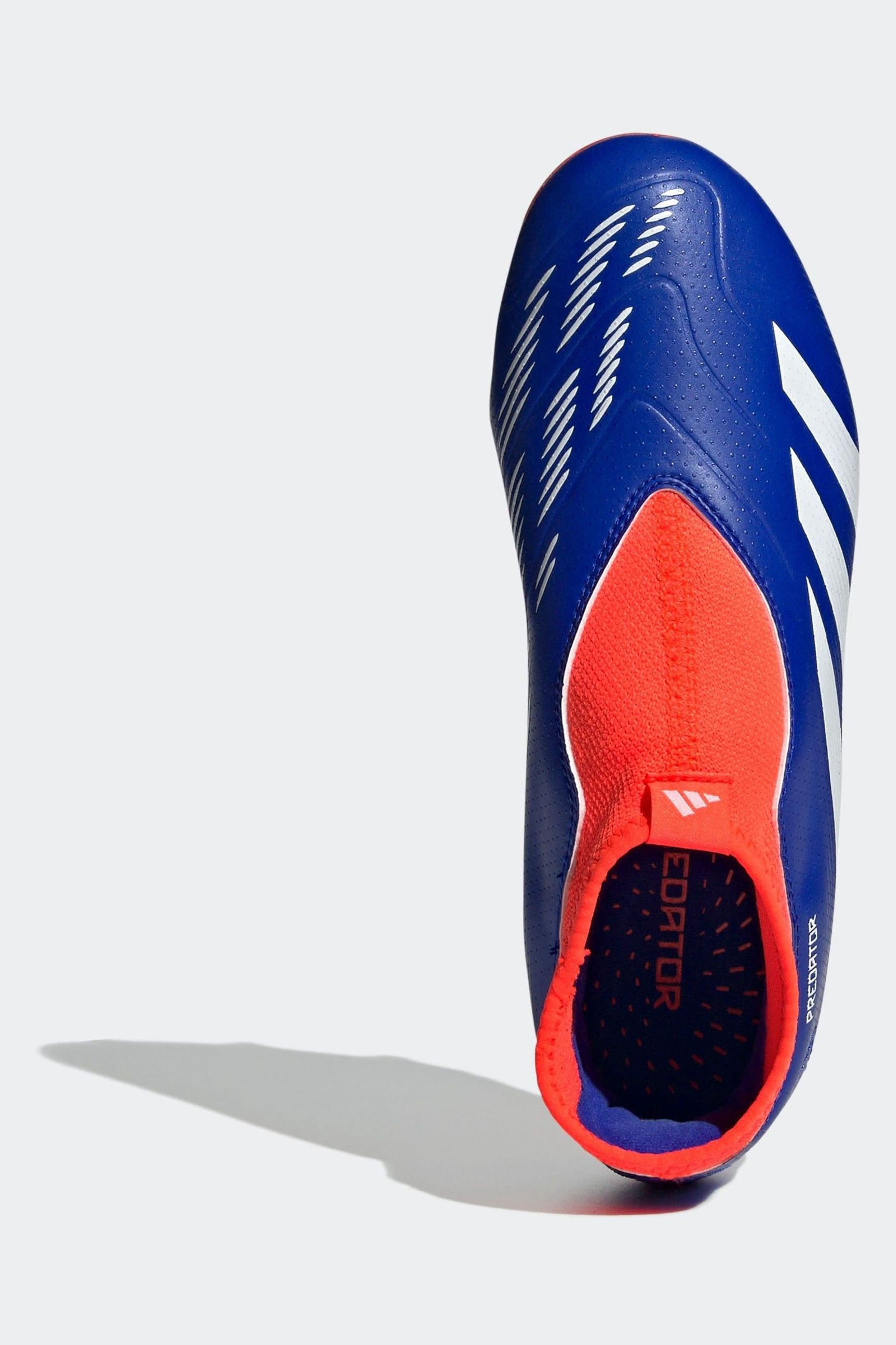 Buy adidas Blue White Predator League Laceless Firm Ground Boots Kids from Next Qatar