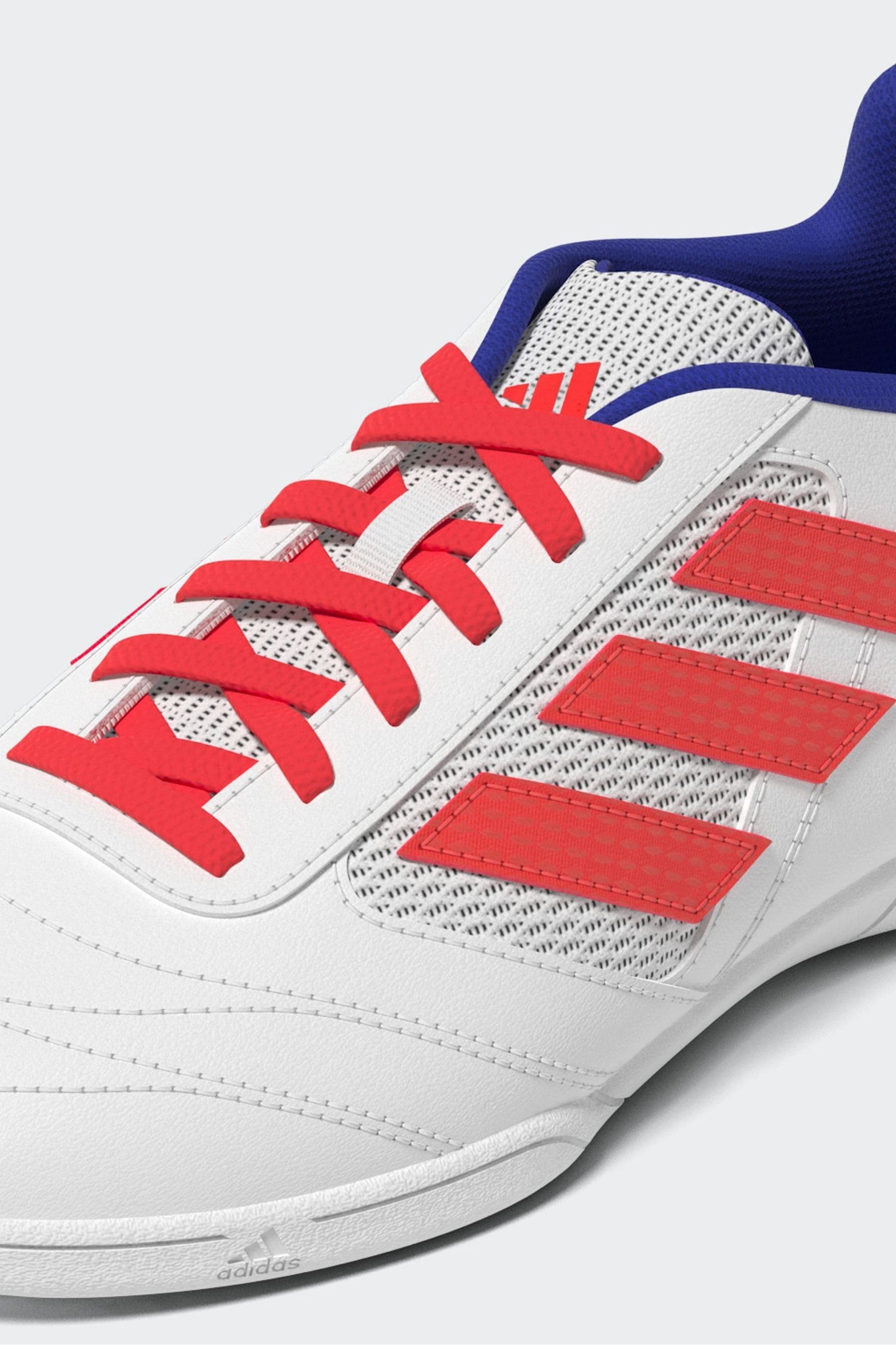 Buy adidas White Blue Red Kids Super Sala II Indoor Football Boots from the Next UK online shop