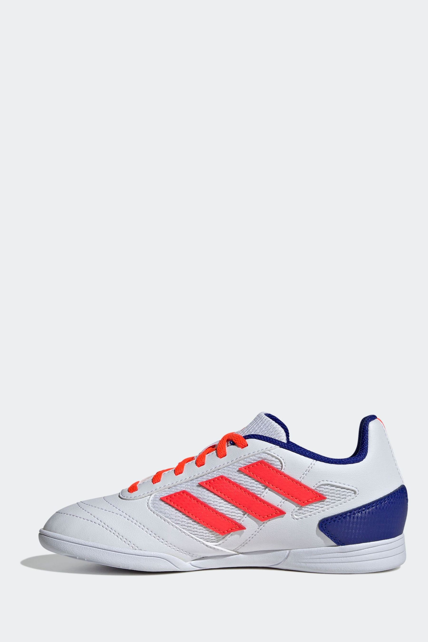 Buy adidas White Blue Red Kids Super Sala II Indoor Football Boots from Next Canada