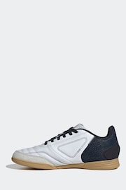 adidas White/Gold Kids Top Sala Competition Indoor Football Boots - Image 2 of 9