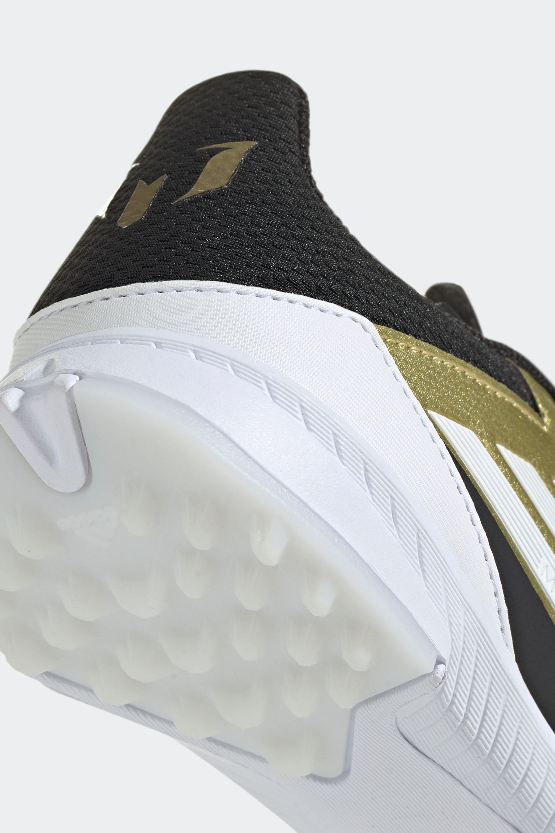 Buy adidas Gold White Kids F50 League Messi Turf Boots from Next Singapore
