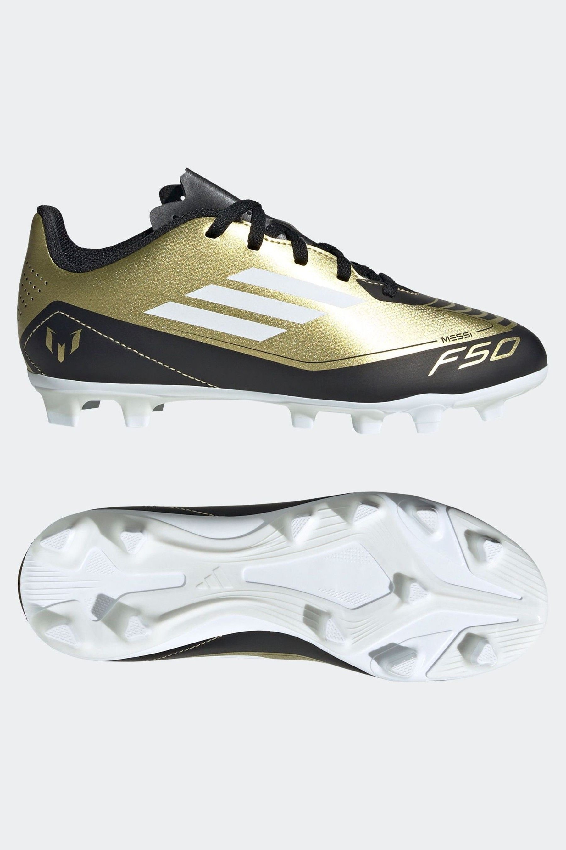 Gold kids football boots deals