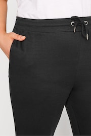 Yours Curve Black Straight Leg Joggers - Image 3 of 5