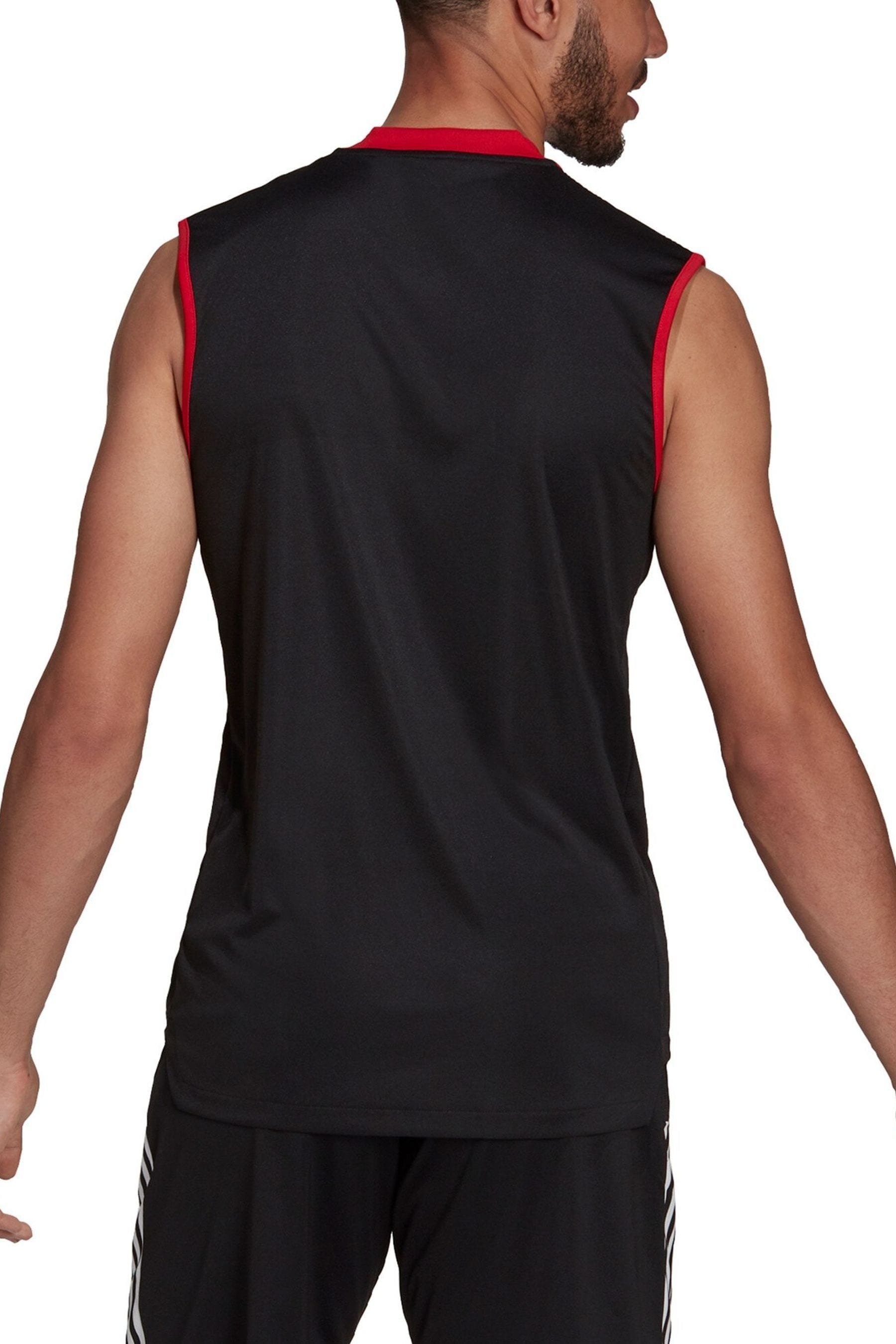 Buy adidas Black Manchester United Training Sleeveless Training Vest from the Next UK online shop