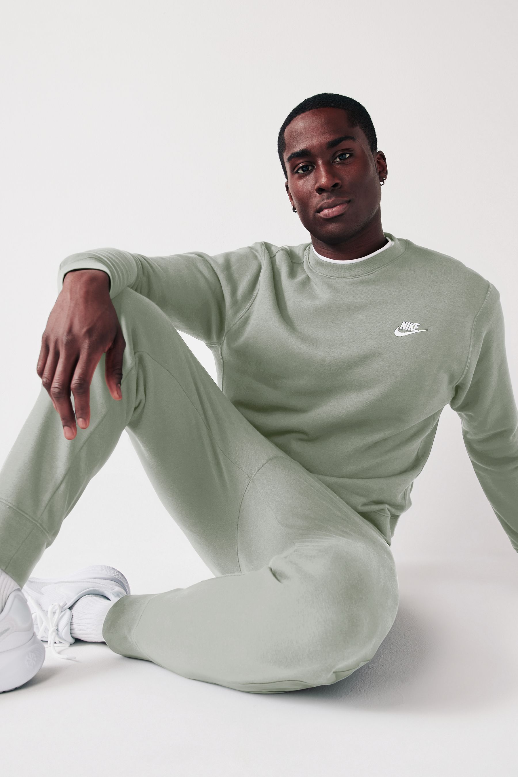 Buy Nike Jade Horizon Club Crew Sweatshirt from the Next UK online shop