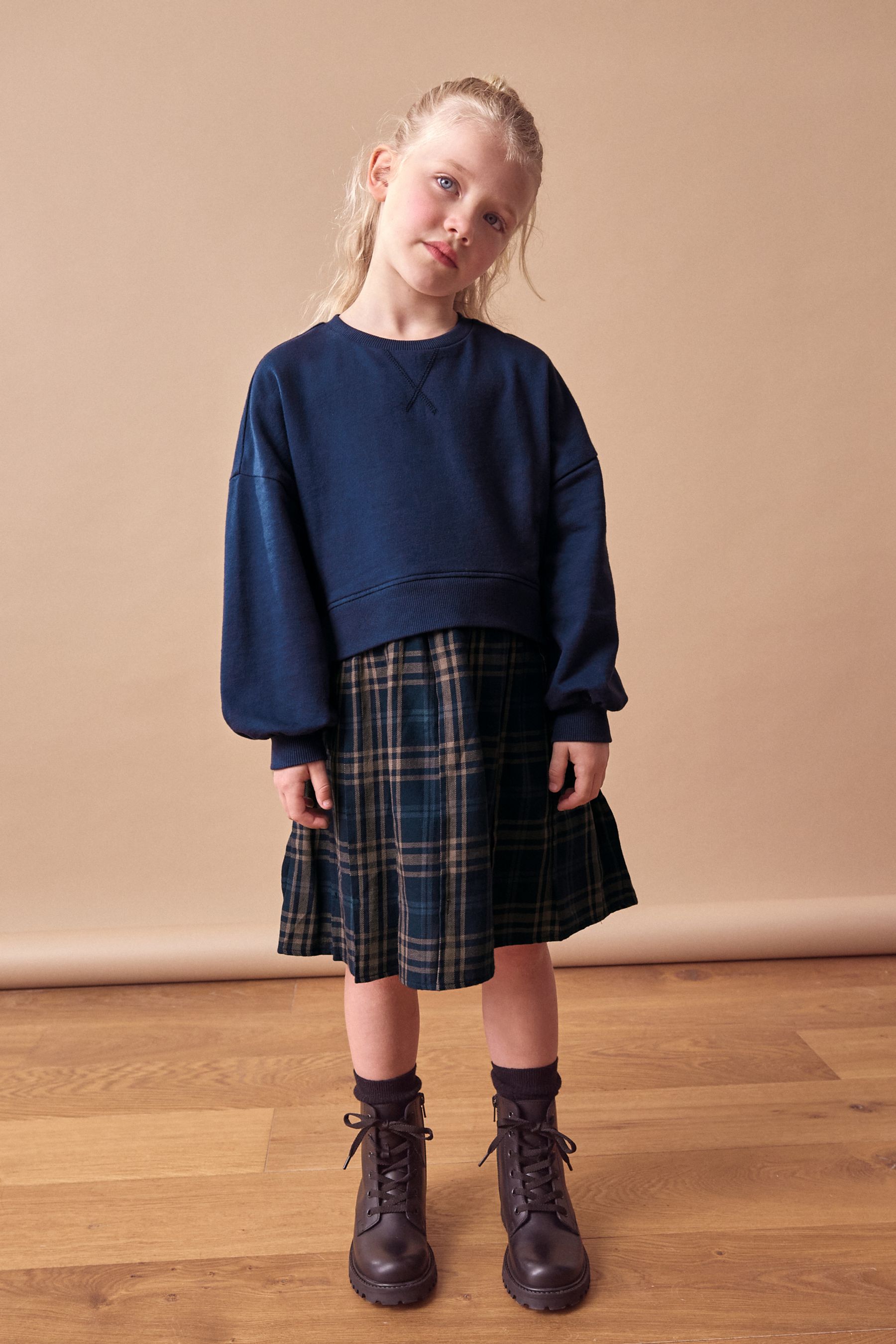 Buy 100 Cotton Sweat Dress 3 12yrs Next Ukraine