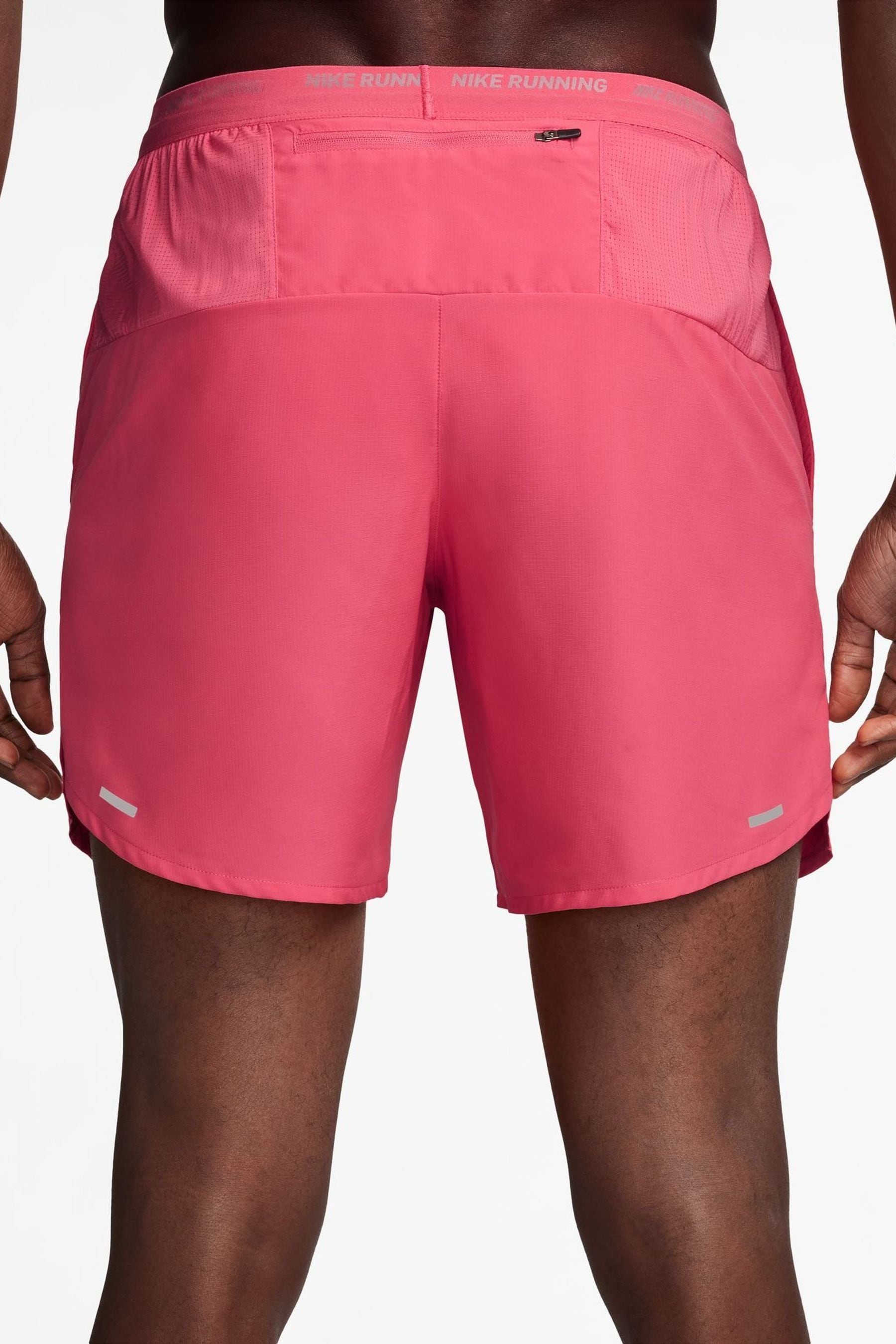 Buy Nike Pink Dri FIT Stride 7 Inch Running Shorts from Next Luxembourg