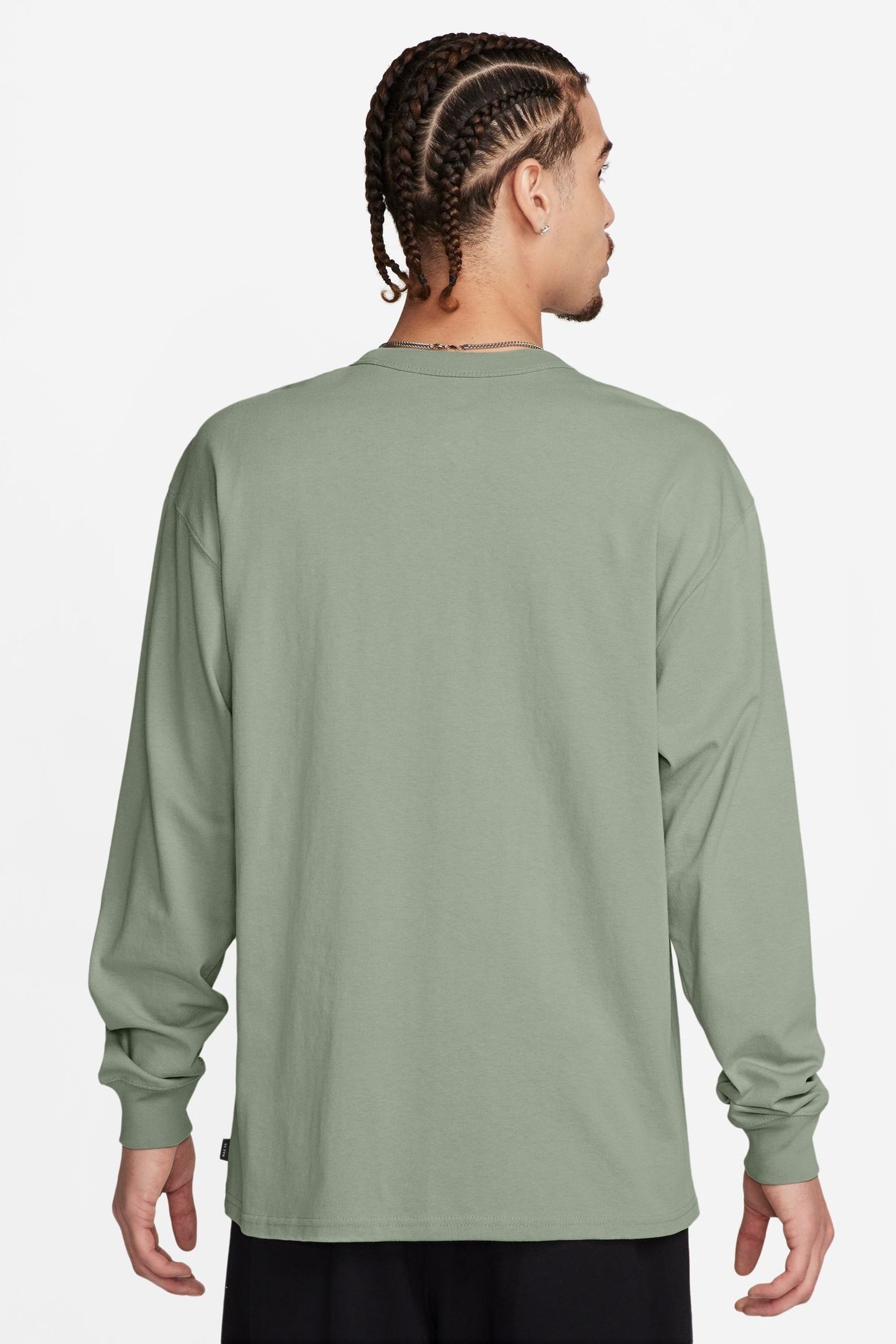 Buy Nike Green Sportswear Premium Essentials 100 Cotton T Shirt from the Next UK online shop