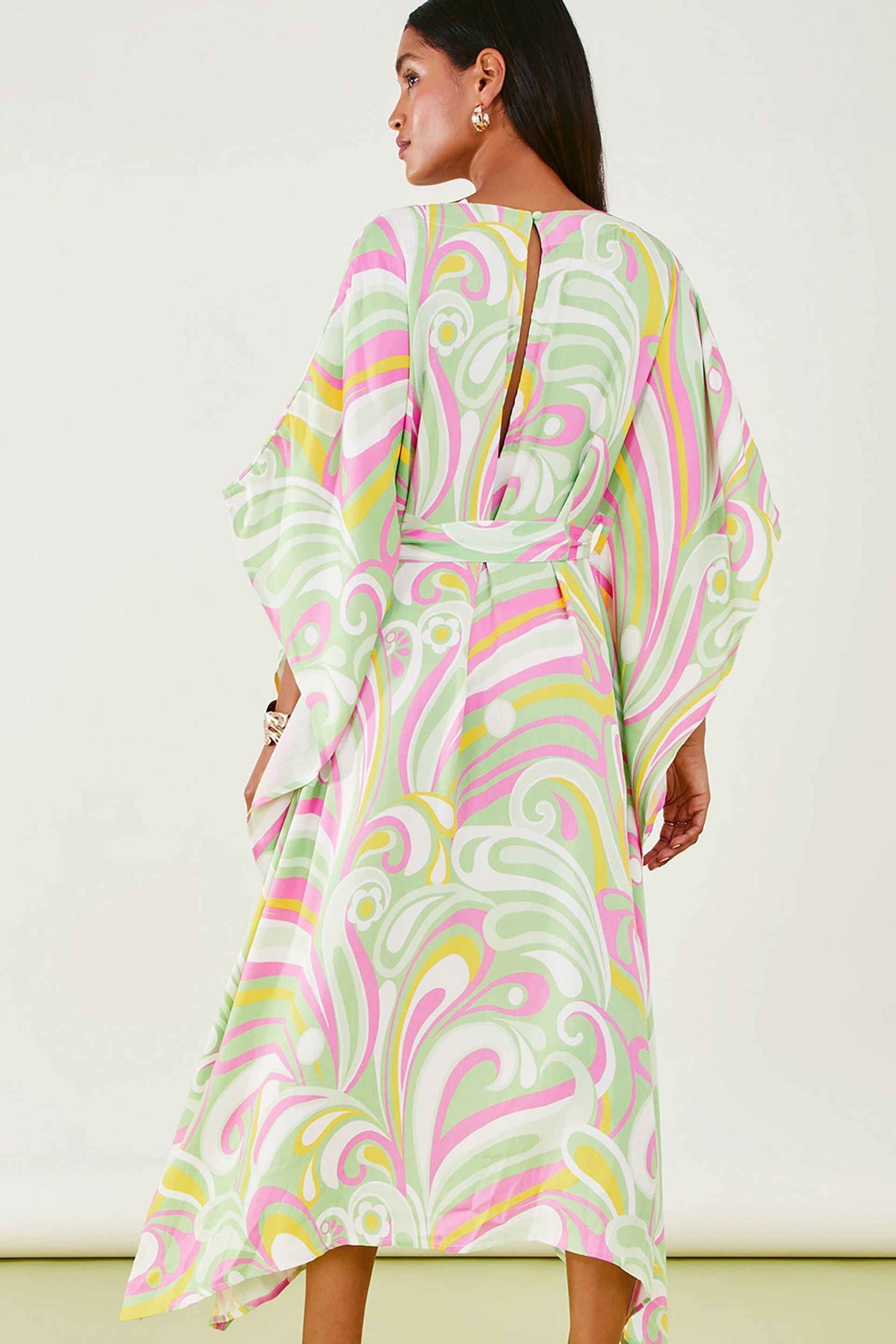 Accessorize Multi Swirl Belted Cover-Up - Image 2 of 4