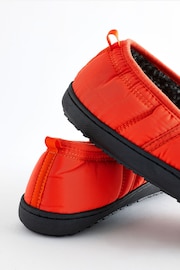 Red Water Repellent Quilted Shoot Slippers - Image 8 of 8