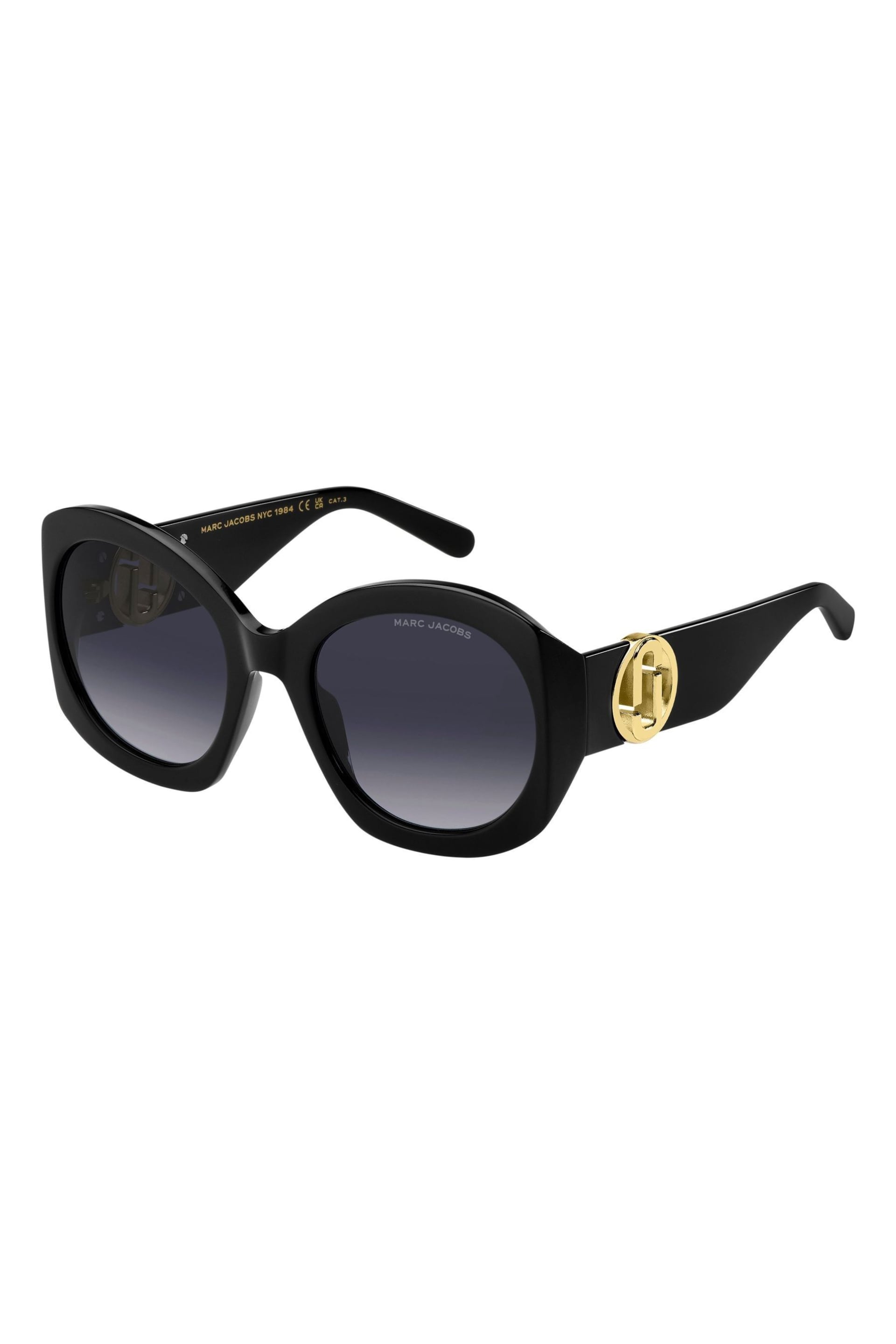 Marc Jacobs 722/S Butterfly Black Sunglasses - Image 3 of 4