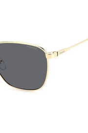 Polaroid Gold Tone 4159/G/S/X Rectangular Sunglasses - Image 4 of 4