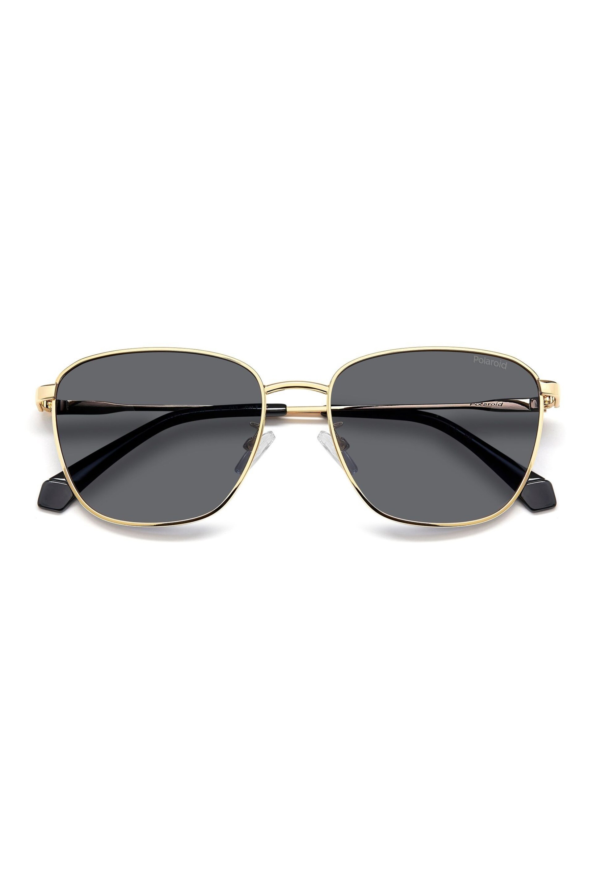 Polaroid Gold Tone 4159/G/S/X Rectangular Sunglasses - Image 4 of 4