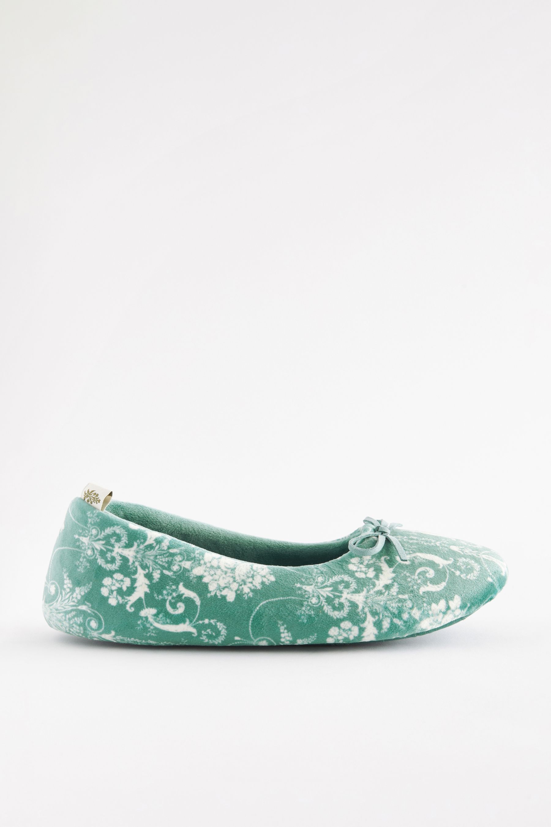 Green ballet slippers store