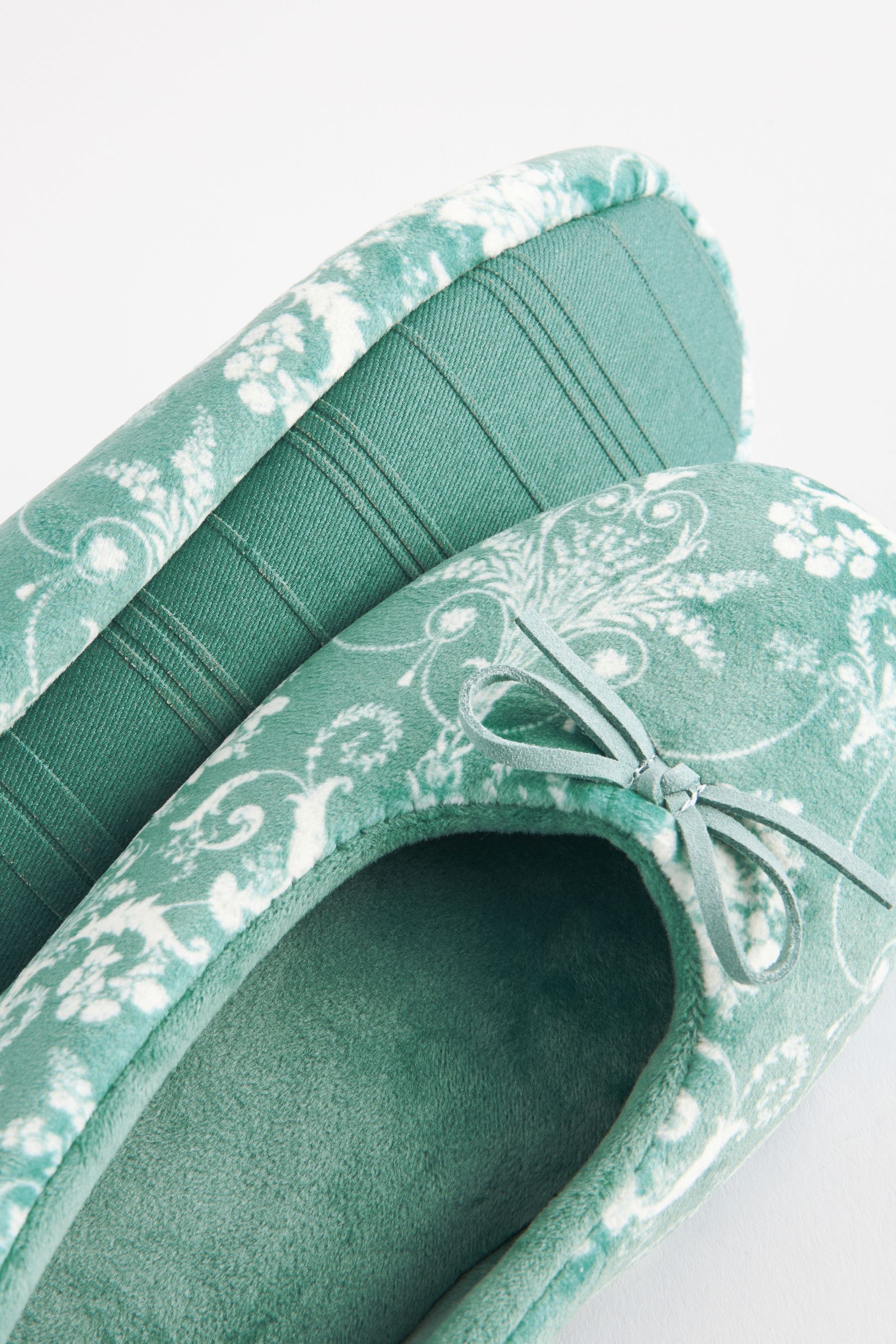 Green ballet slippers online