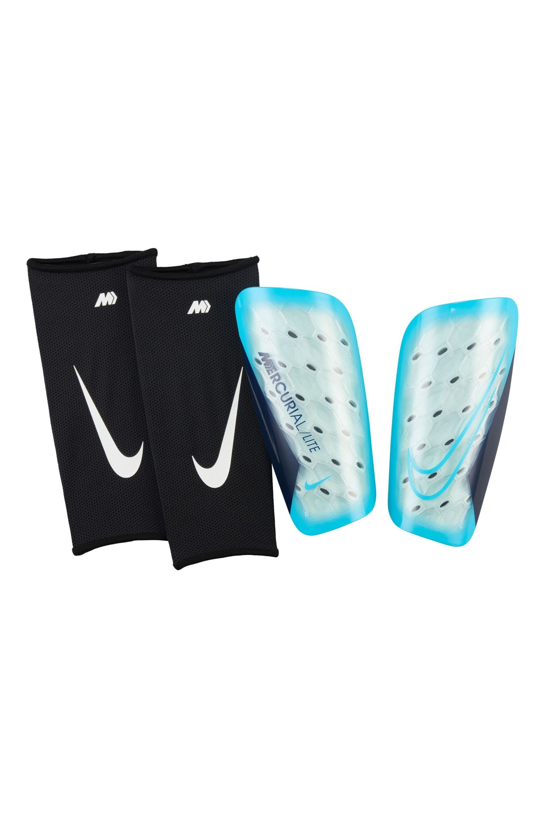Buy Nike Blue Mercurial Lite Football Shin Guards from the Next UK online shop