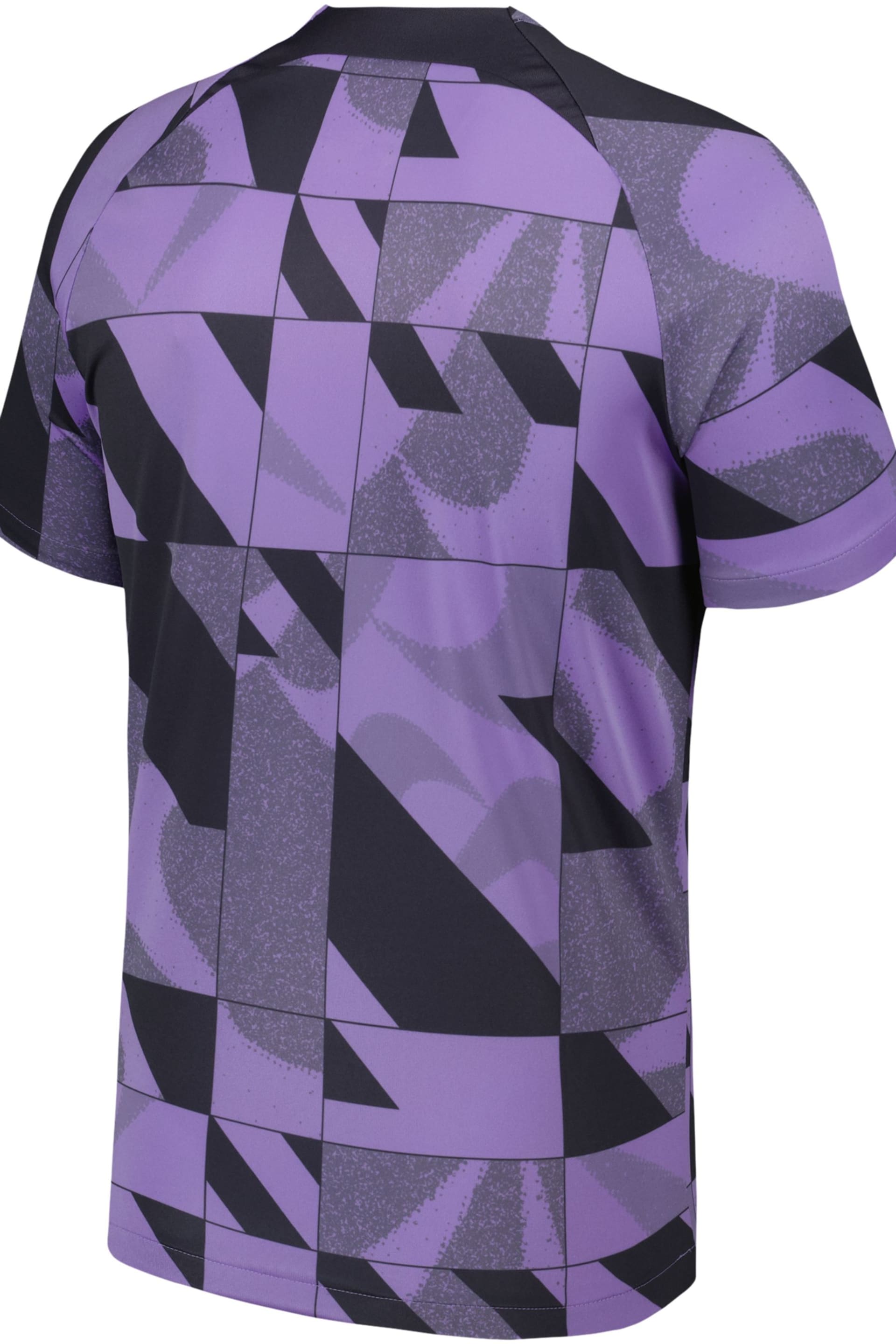Nike Purple Liverpool Academy Pro Pre Match FootBall Shirt - Image 3 of 4