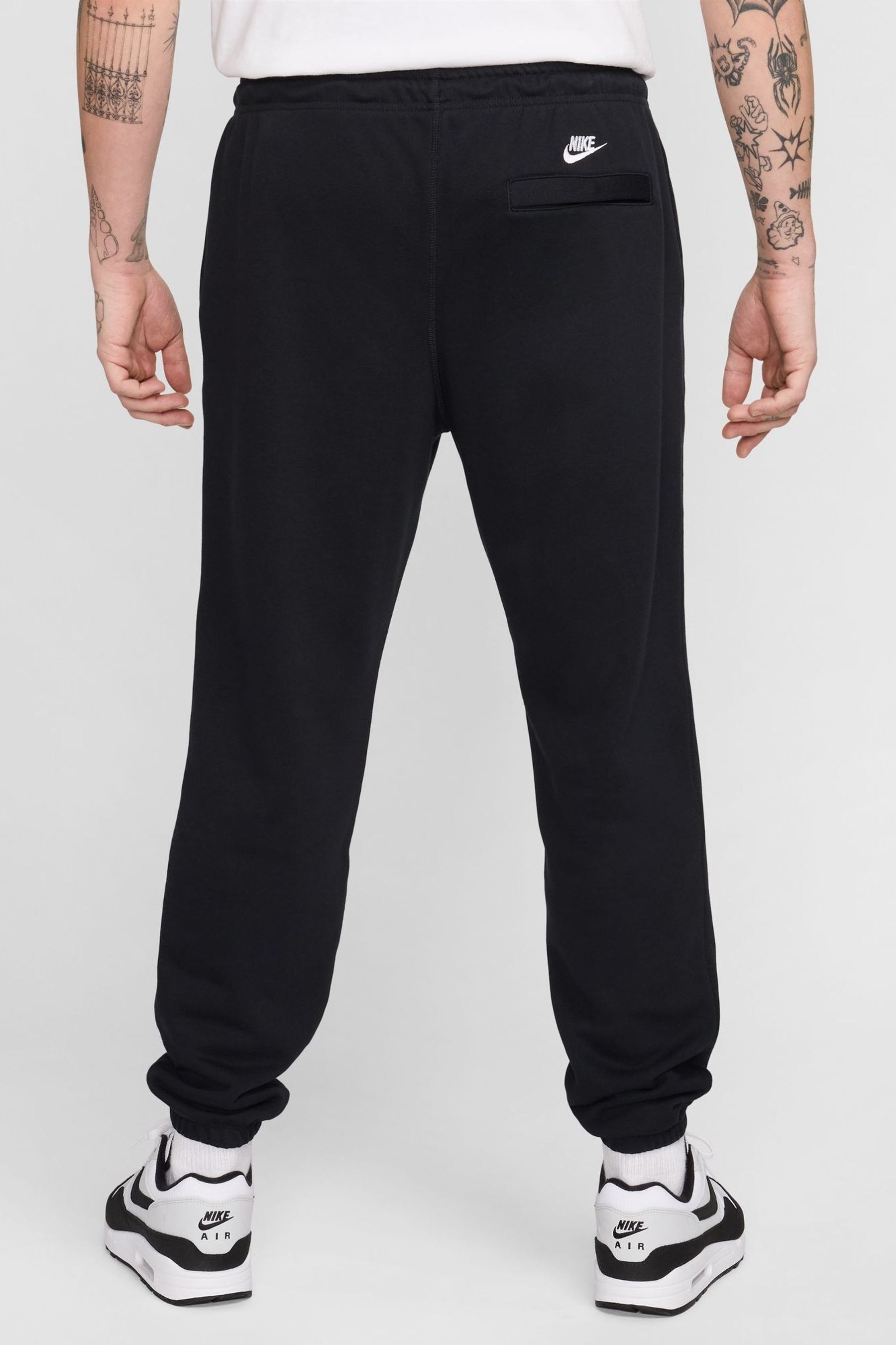 Buy Nike Black M Nk Club Ft Cuff Pant Bolt Joggers from the Next UK online shop