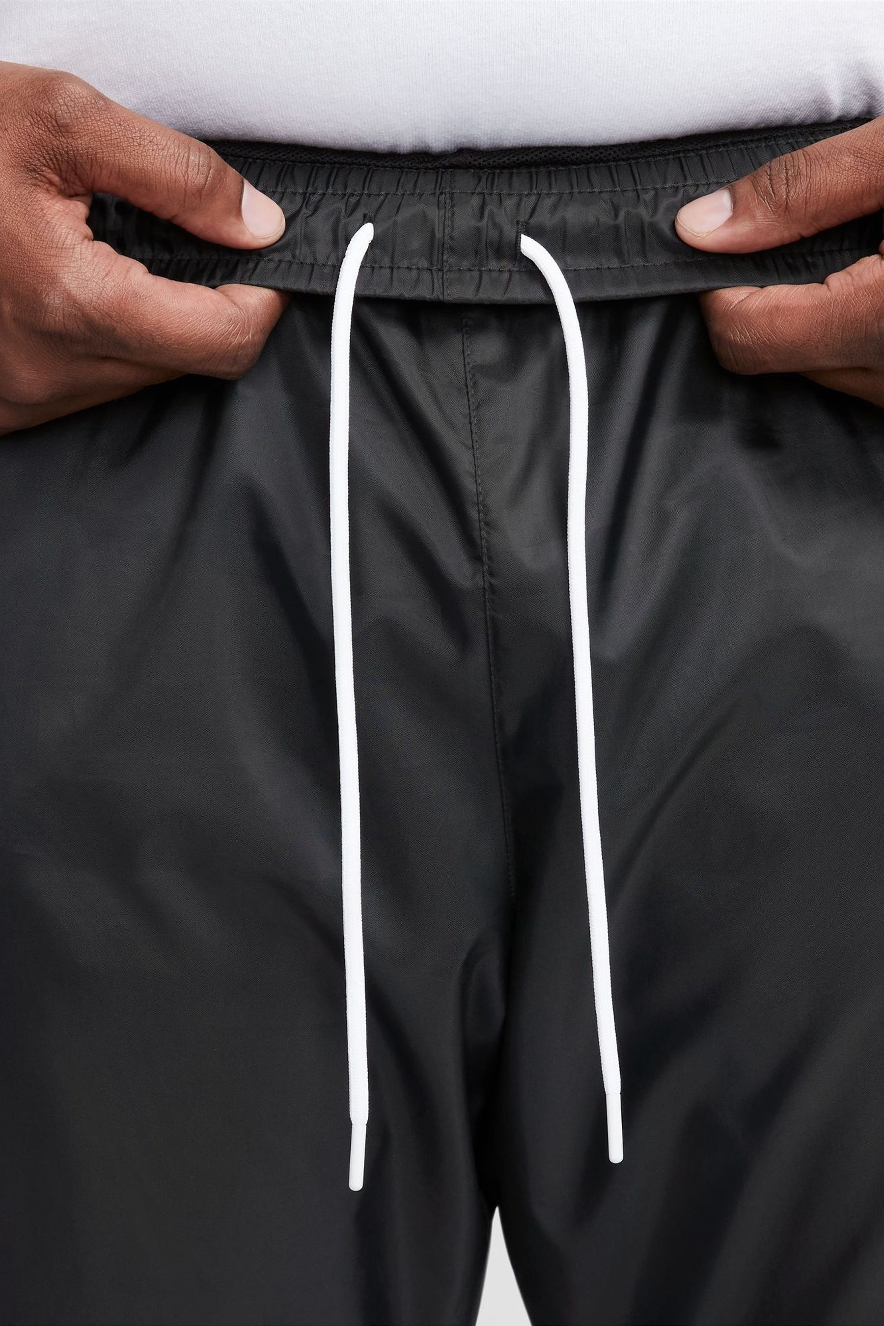 Nike Black Windrunner Woven Lined Joggers