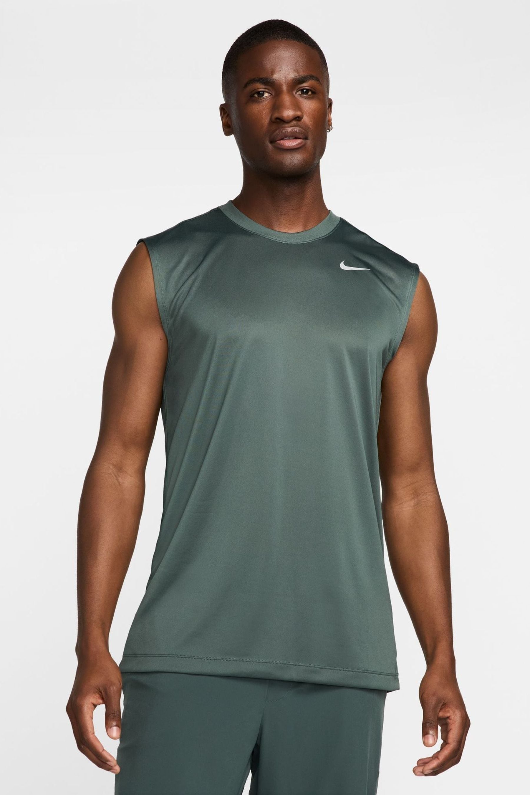 Buy Nike Vintage Green Dri FIT Legend Training Vest Top from Next Netherlands