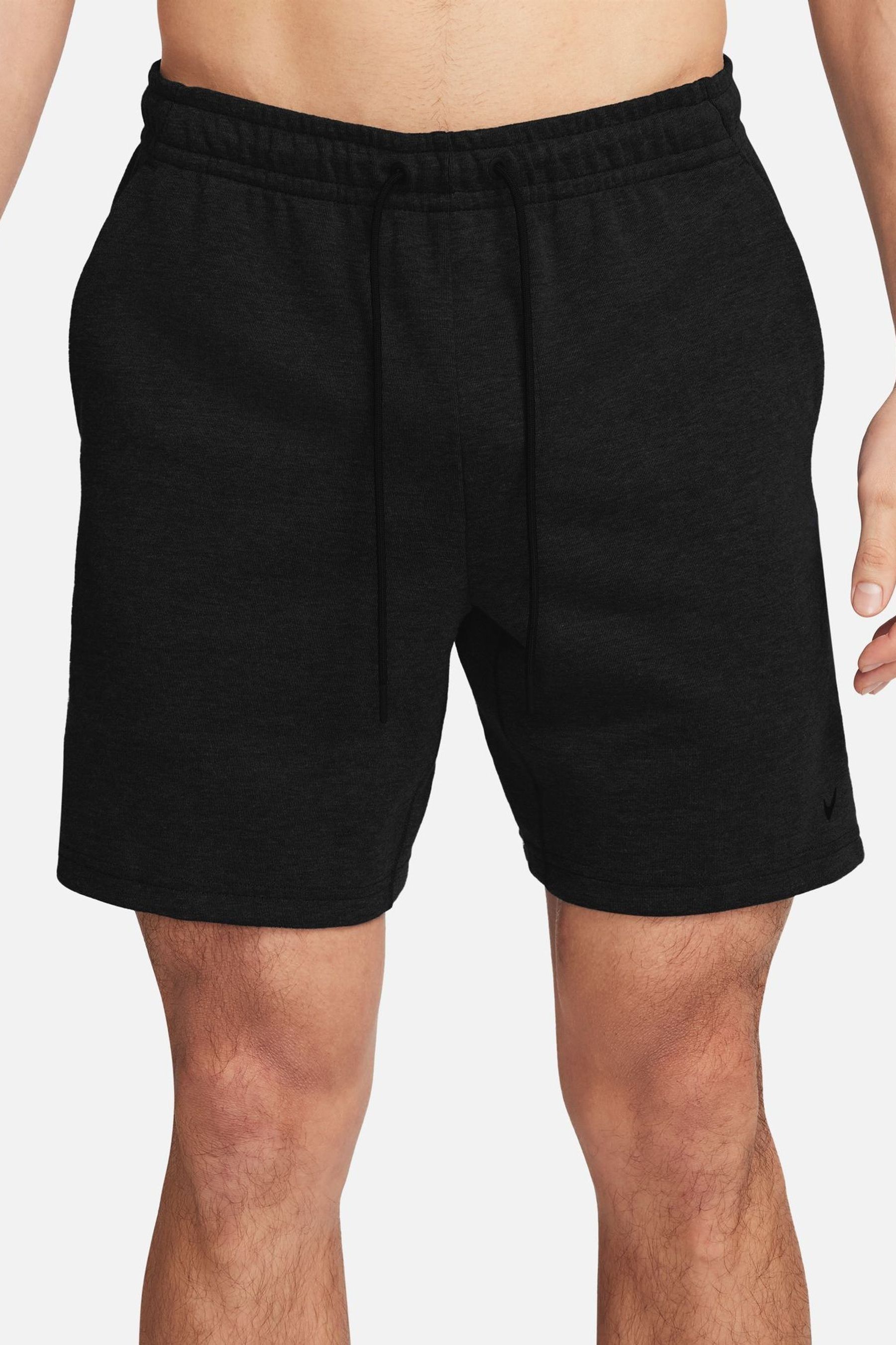 Nike Black Primary 7 inch Dri FIT UV Unlined Versatile Shorts