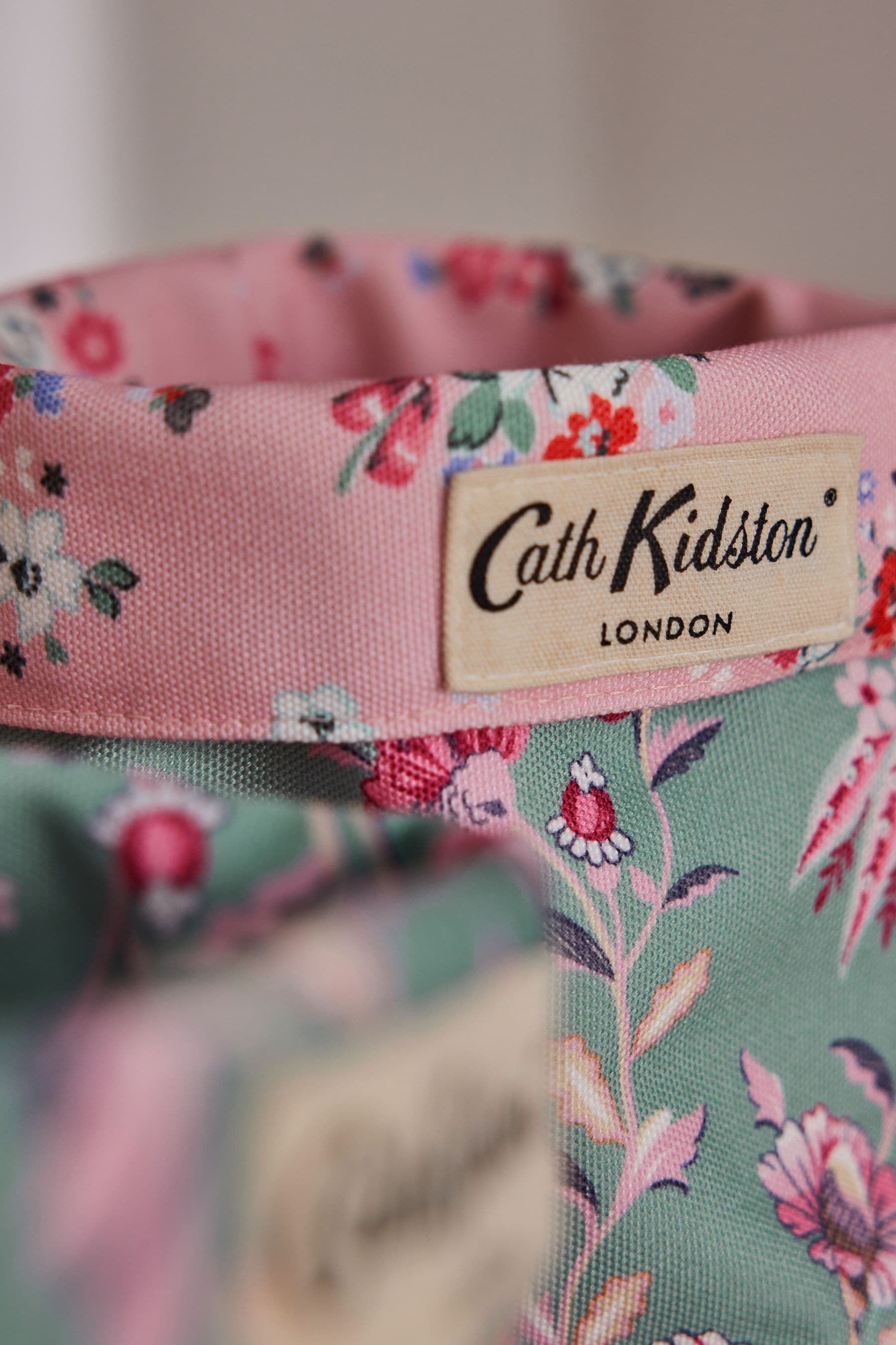 Buy Cath Kidston Set of 2 Green Pink Floral Reversible Storage Bags from Next Germany