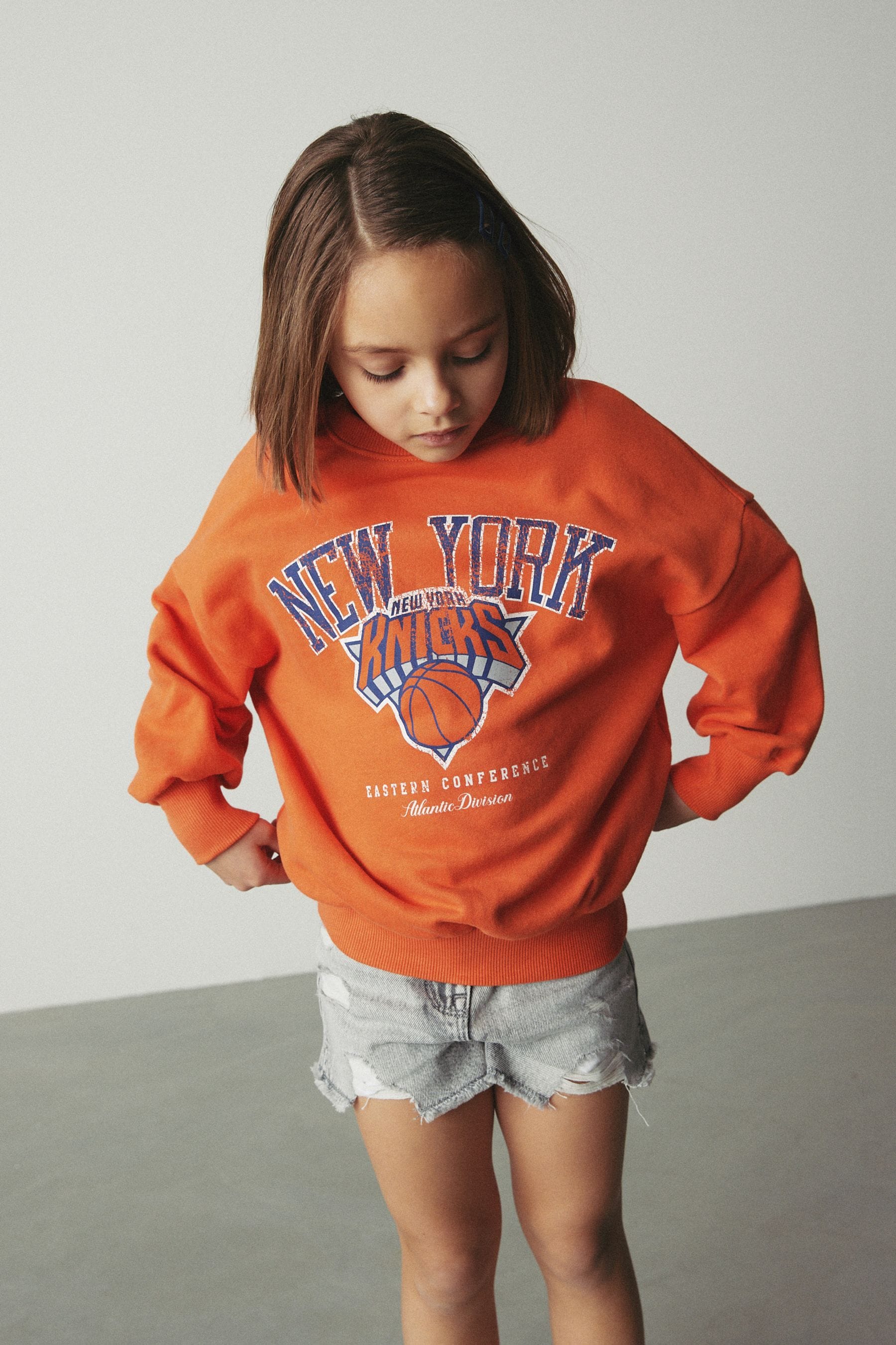 Buy Orange New York Knicks NBA License Sweatshirt 3 16yrs from the Next UK online shop