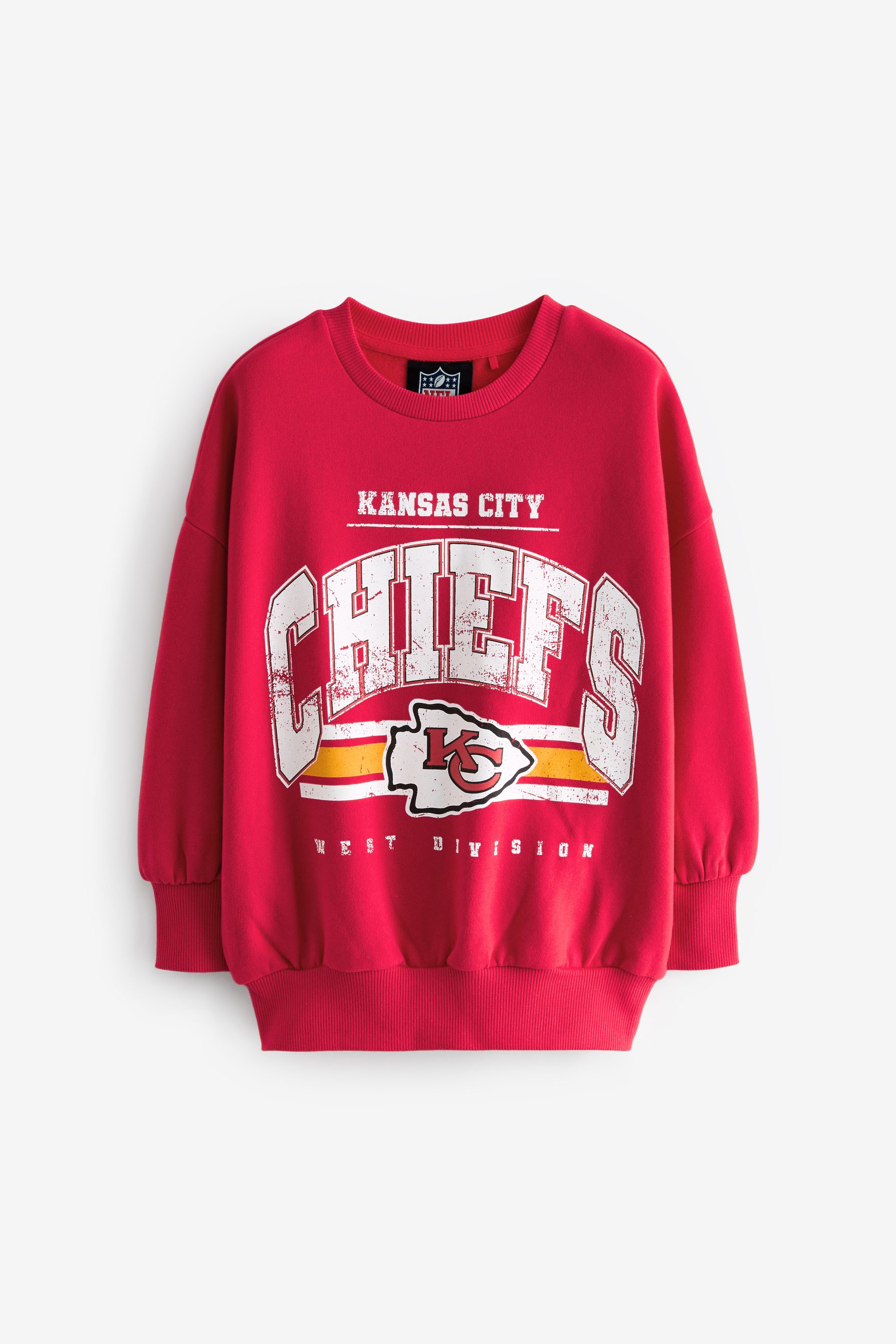 Buy Red Kansas City Chiefs NFL License Sweatshirt 3 16yrs from Next Australia