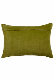 Voyage Green Boulder Geometric Cushion - Image 3 of 4