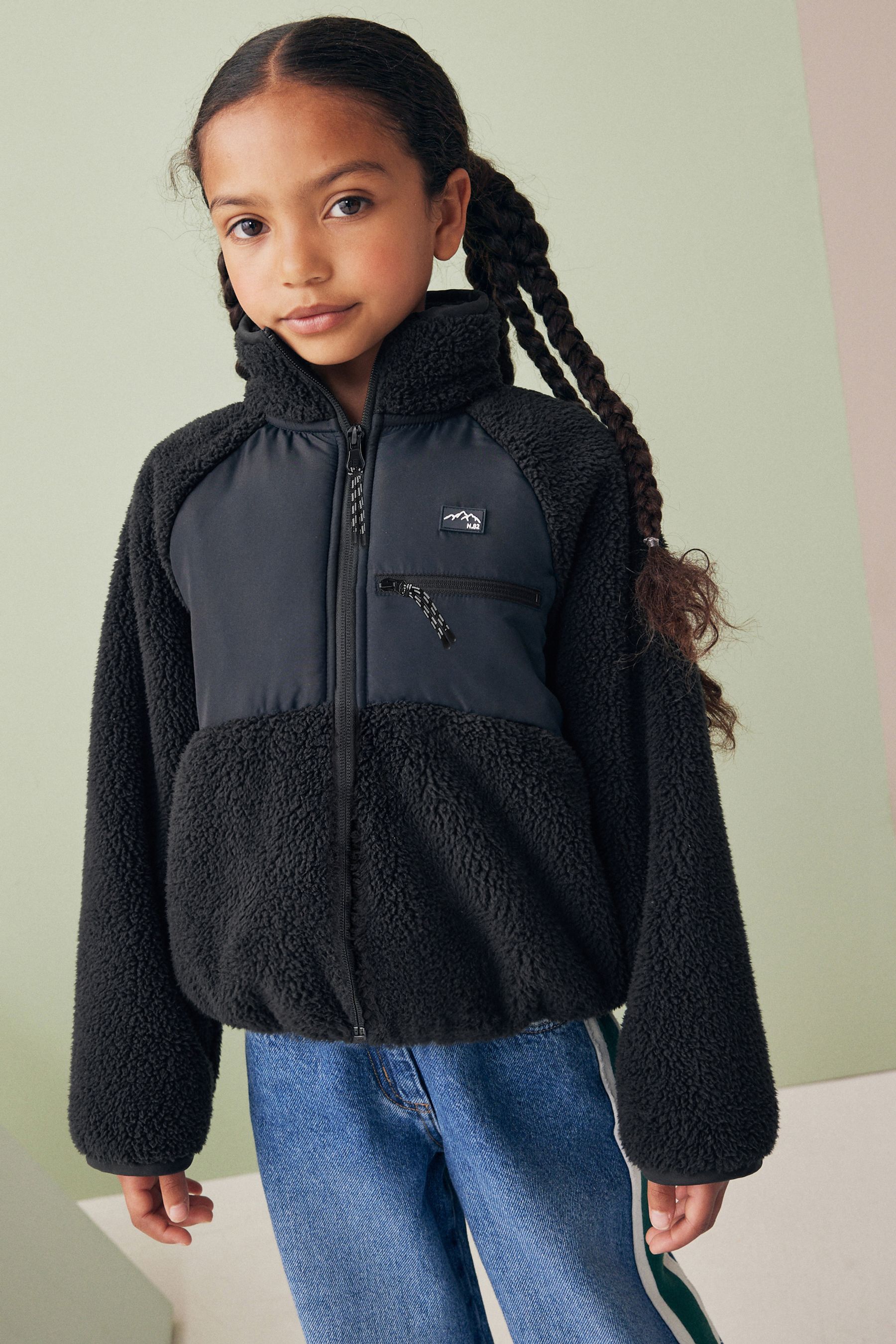 Next sherpa jacket store