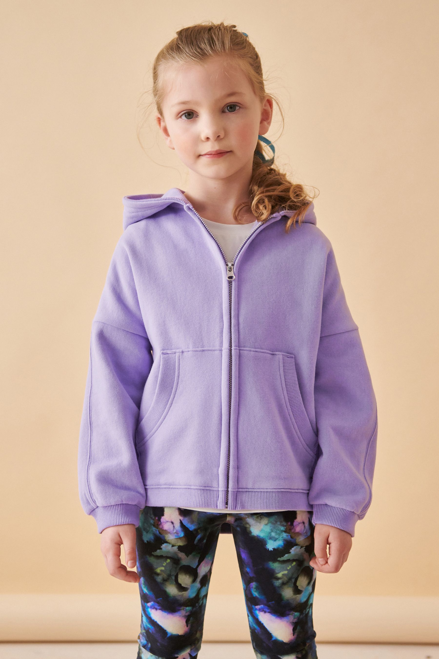 Lilac zip hoodie shop