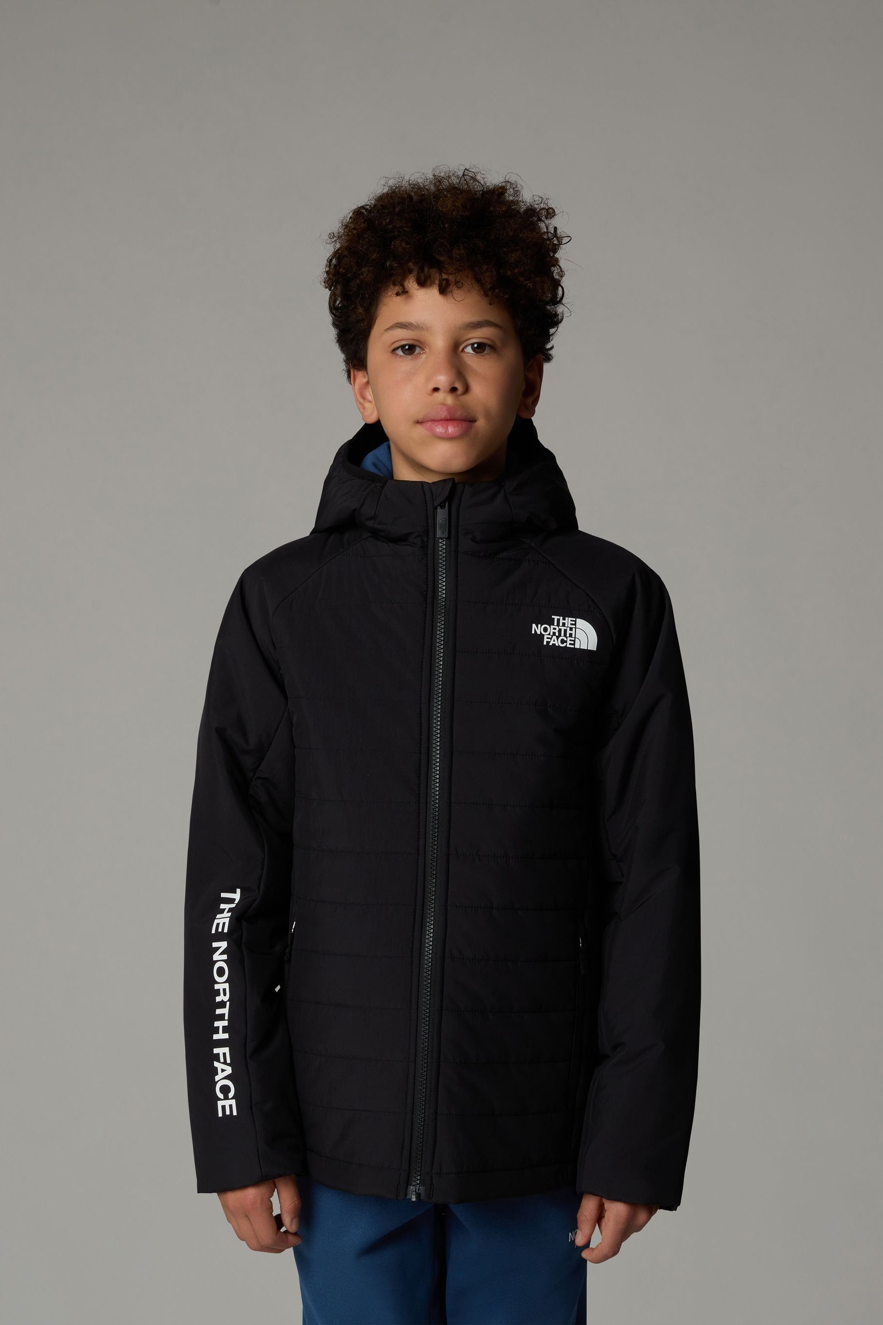 Buy The North Face Black Boys Never Stop Synthetic Jacket from Next Ireland