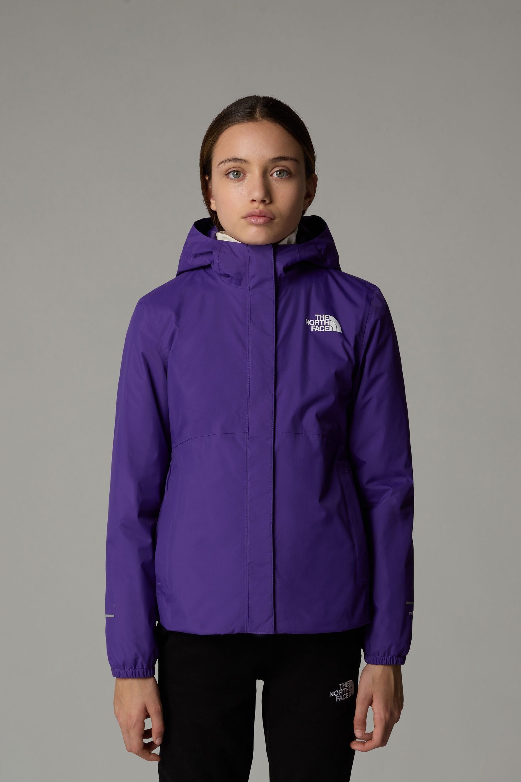 Buy The North Face Purple Girls Waterproof Antora Rain Jacket from Next Luxembourg